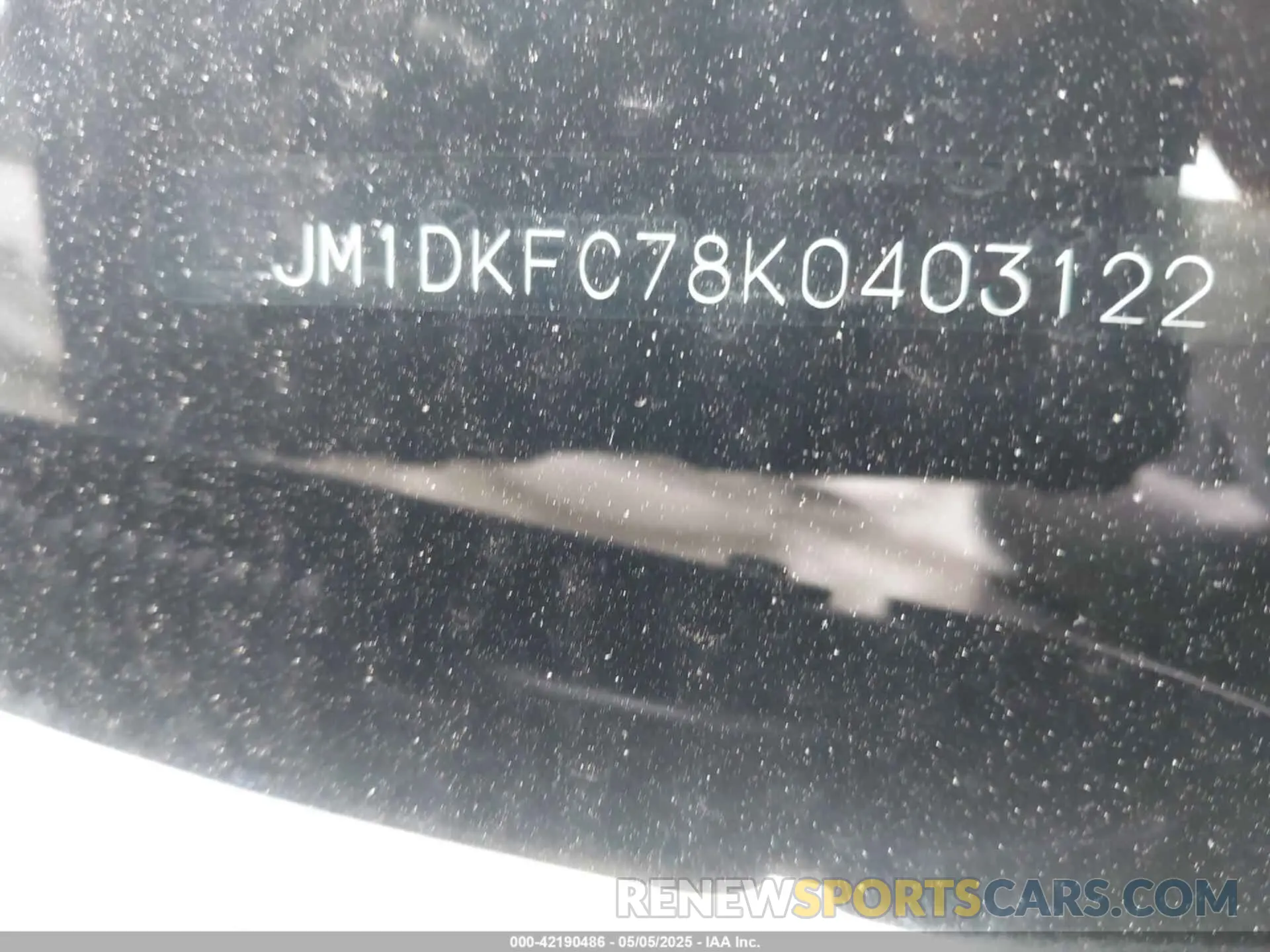 9 Photograph of a damaged car JM1DKFC78K0403122 MAZDA CX-3 2019