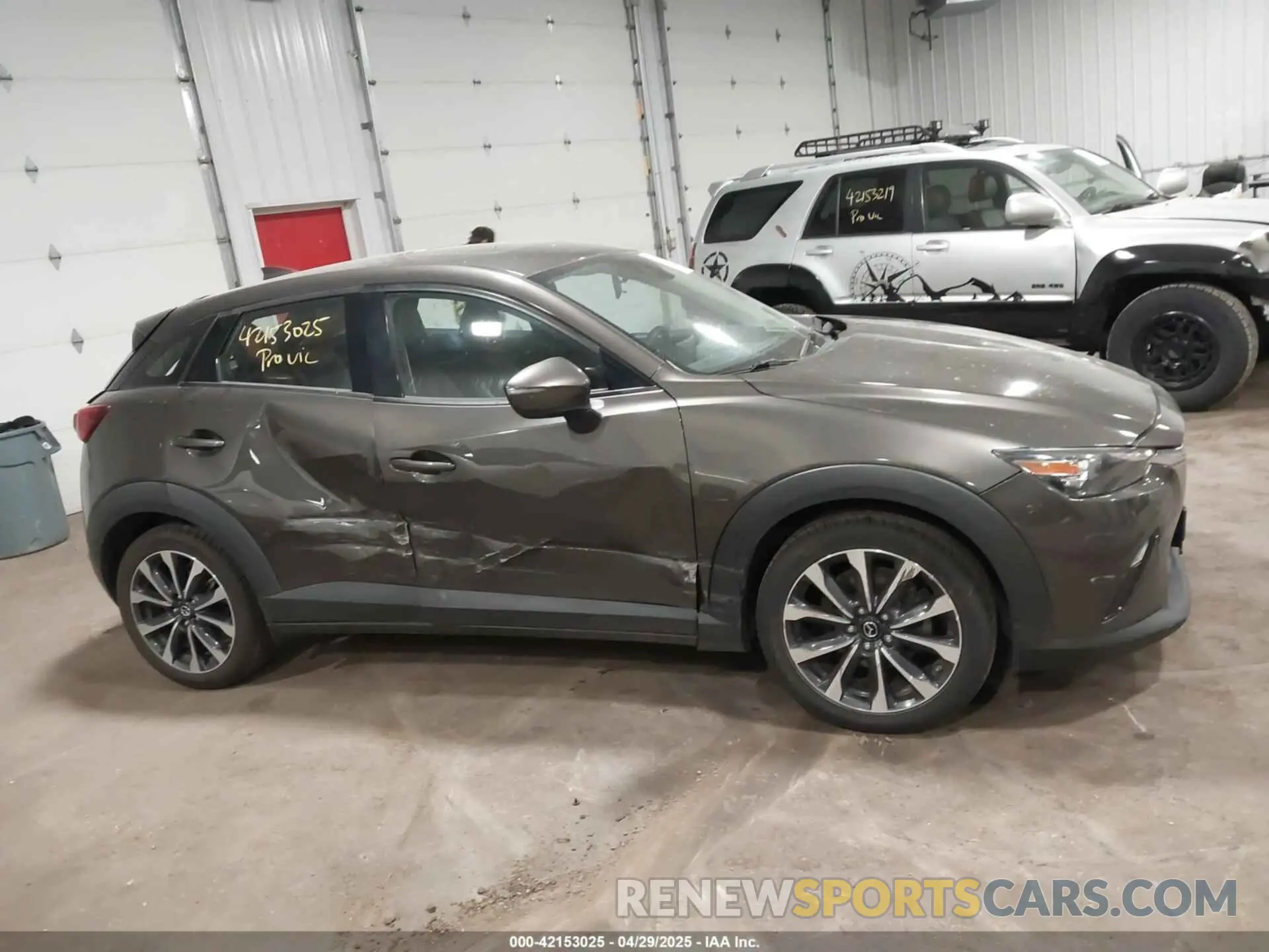 13 Photograph of a damaged car JM1DKFC79K0442432 MAZDA CX-3 2019