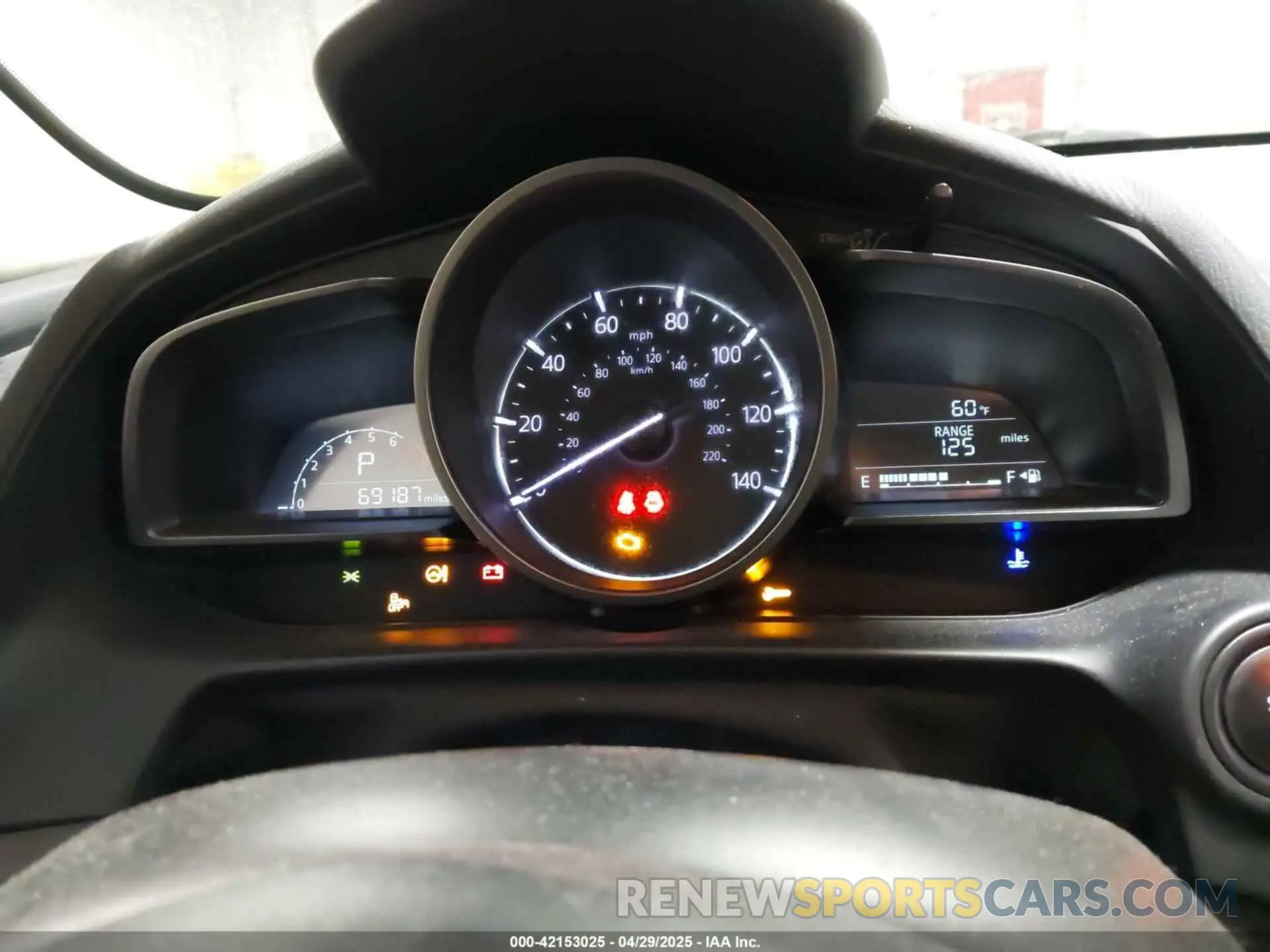 7 Photograph of a damaged car JM1DKFC79K0442432 MAZDA CX-3 2019