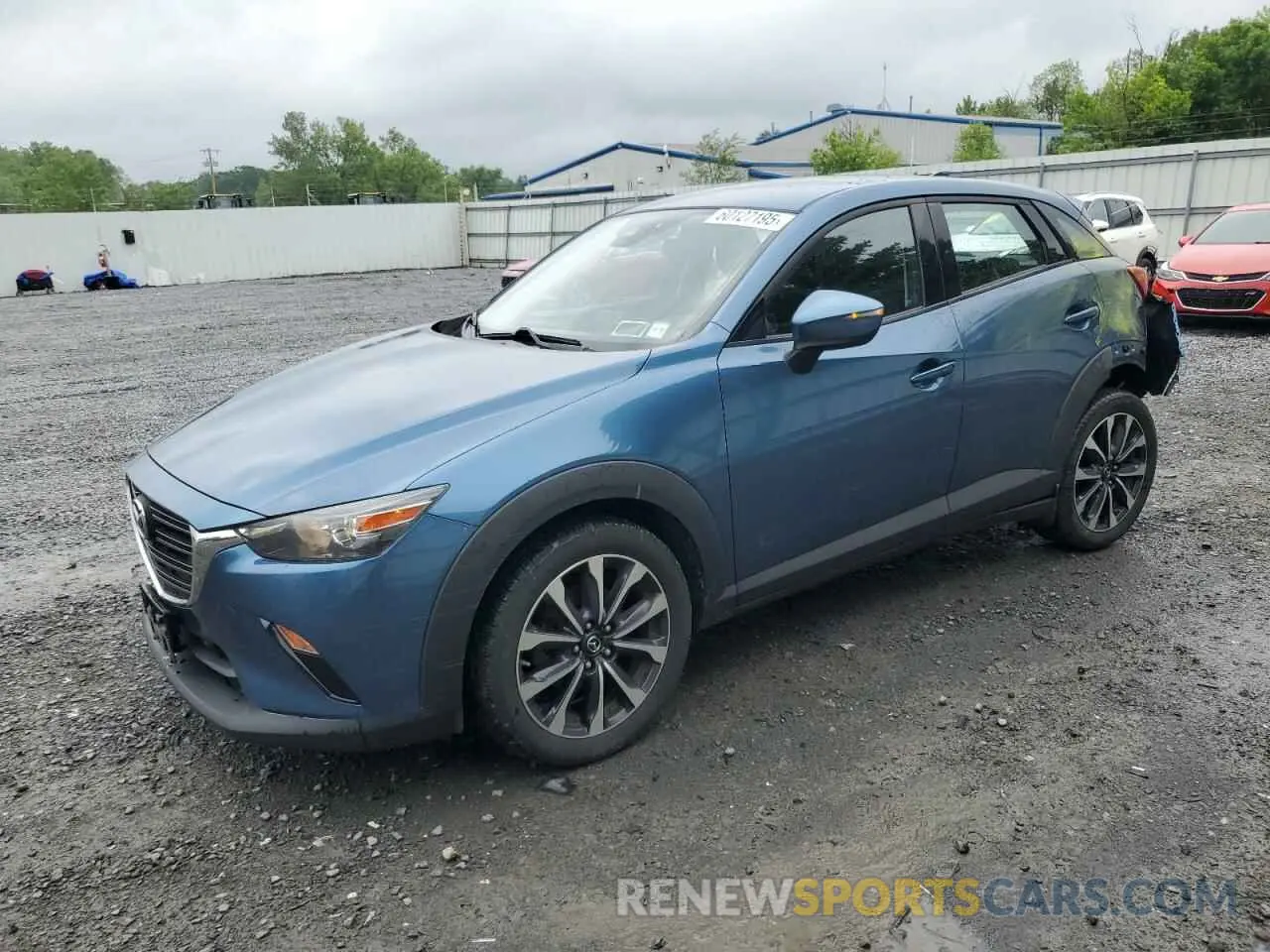 1 Фотография поврежденного автомобиля JM1DKFC7XK1406484 MAZDA CX-3 2019