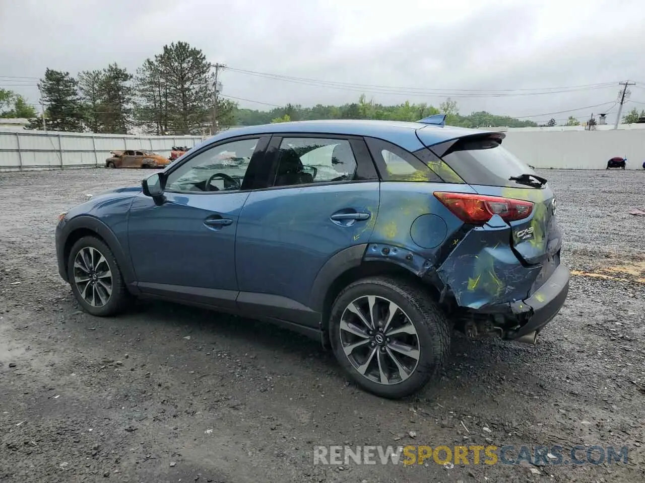 2 Фотография поврежденного автомобиля JM1DKFC7XK1406484 MAZDA CX-3 2019