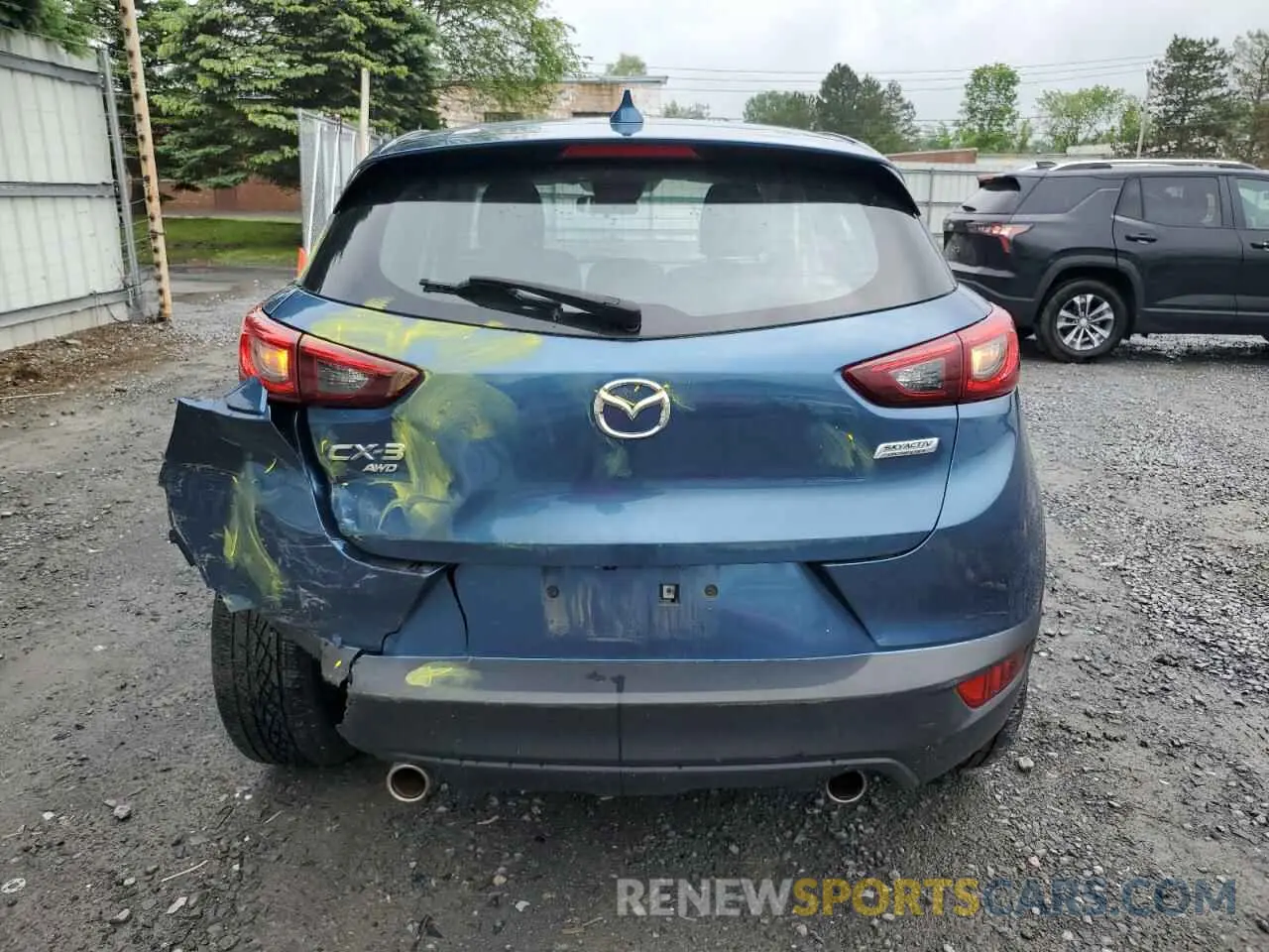 6 Фотография поврежденного автомобиля JM1DKFC7XK1406484 MAZDA CX-3 2019