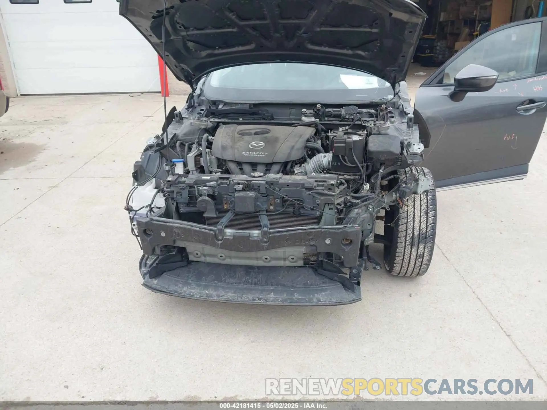 6 Фотография поврежденного автомобиля JM1DKFD72K0450239 MAZDA CX-3 2019