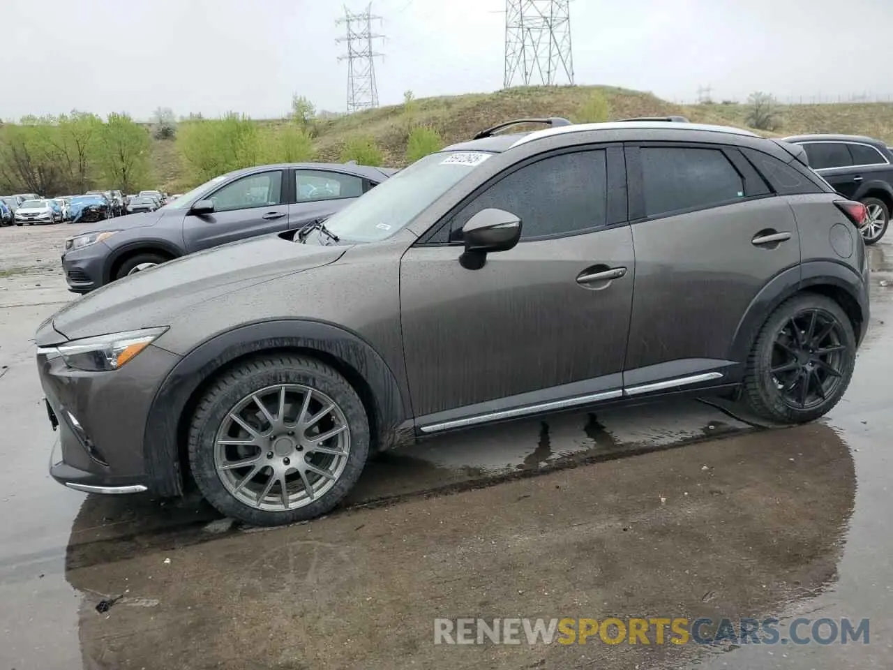 1 Photograph of a damaged car JM1DKFD77K0401716 MAZDA CX-3 2019