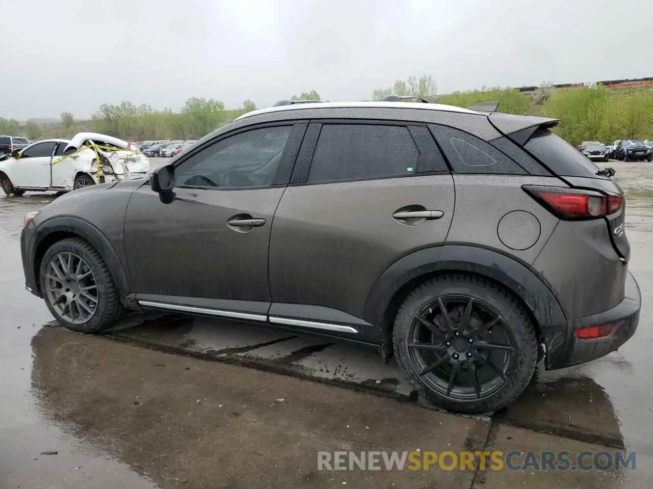 2 Photograph of a damaged car JM1DKFD77K0401716 MAZDA CX-3 2019