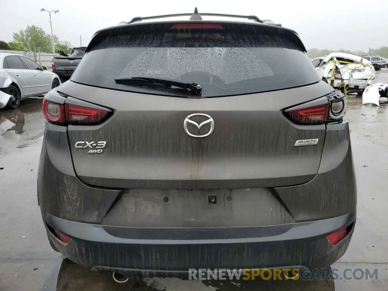 6 Photograph of a damaged car JM1DKFD77K0401716 MAZDA CX-3 2019