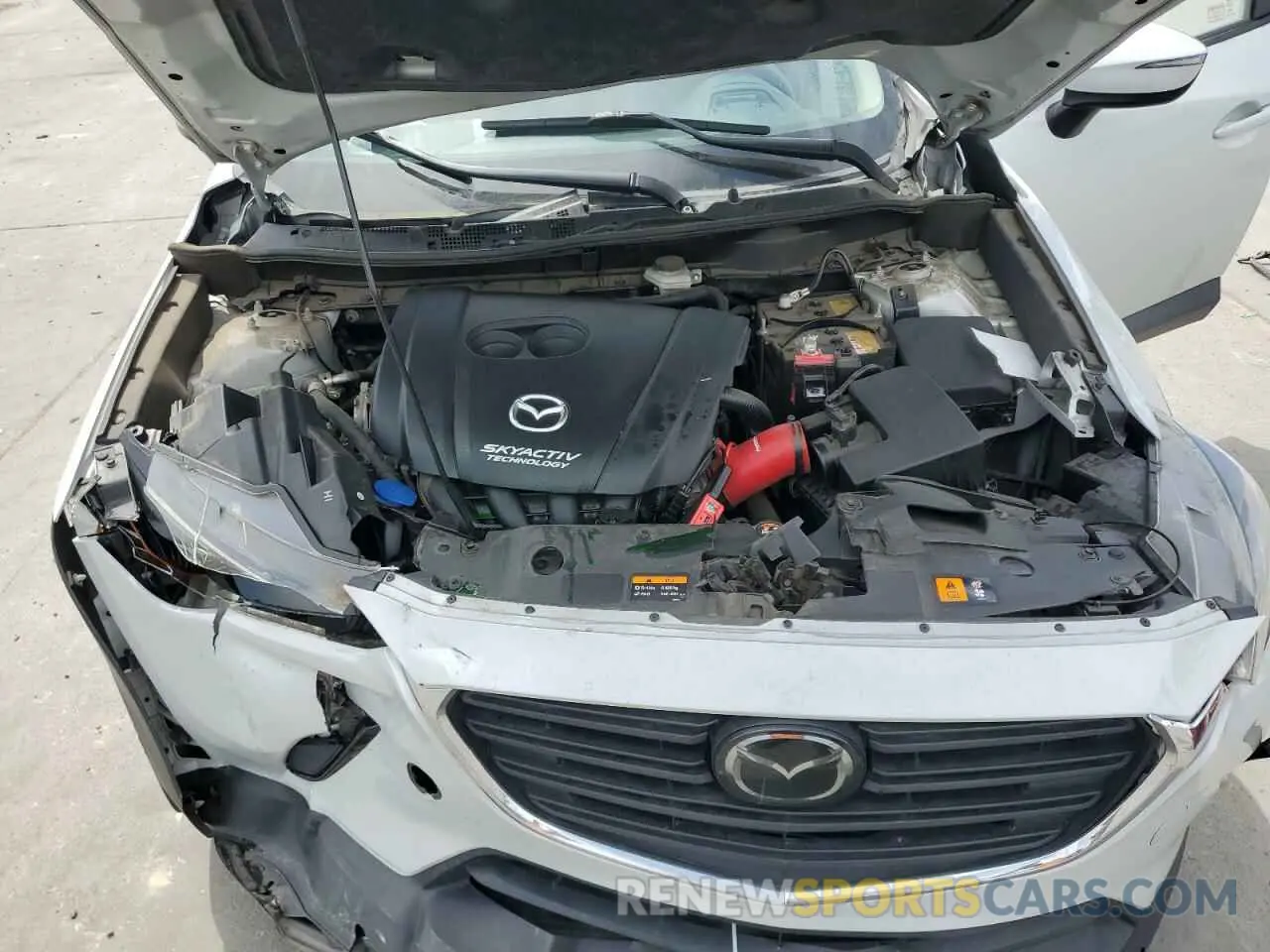 11 Фотография поврежденного автомобиля JM1DKDB74L1474321 MAZDA CX-3 2020