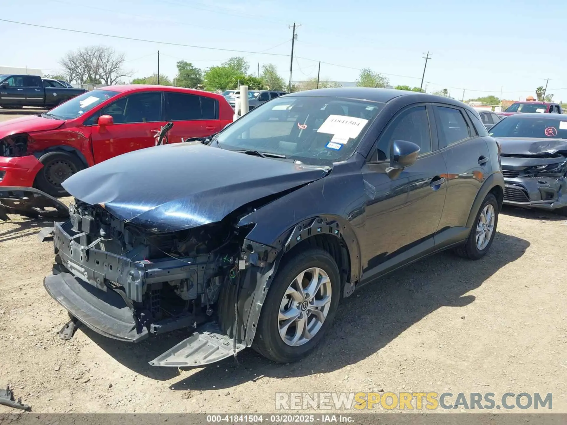 6 Photograph of a damaged car JM1DKDB76L1465765 MAZDA CX-3 2020