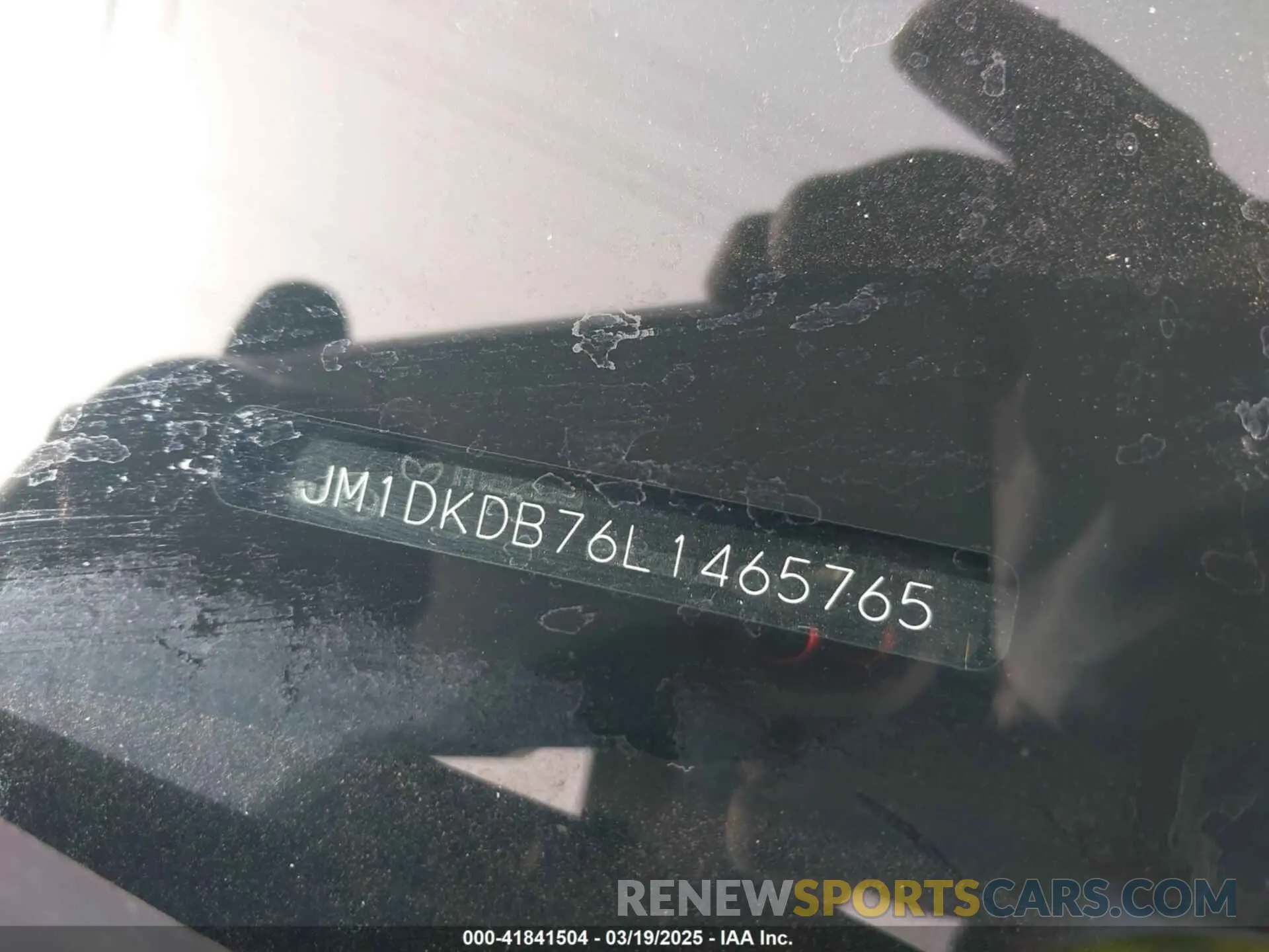 9 Photograph of a damaged car JM1DKDB76L1465765 MAZDA CX-3 2020