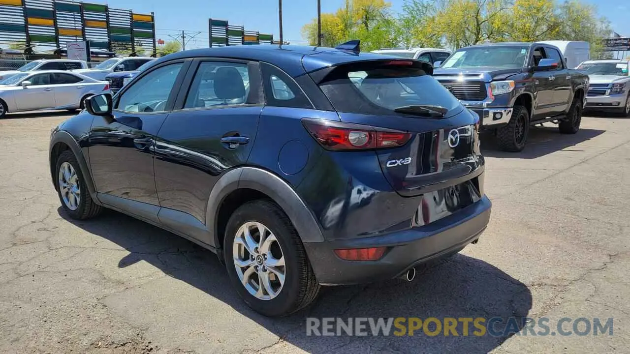 3 Photograph of a damaged car JM1DKDB76L1465863 MAZDA CX-3 2020