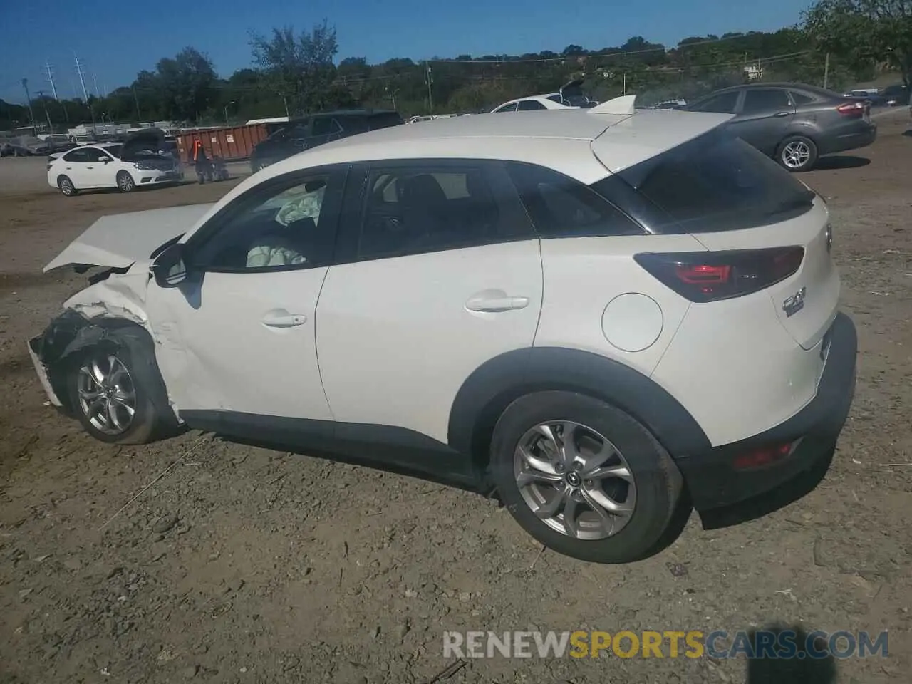 2 Photograph of a damaged car JM1DKDB79L1474363 MAZDA CX-3 2020