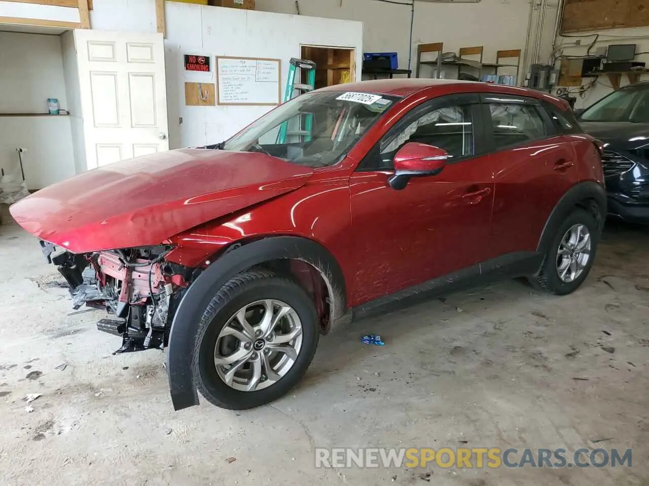 1 Фотография поврежденного автомобиля JM1DKFB73L1467405 MAZDA CX-3 2020