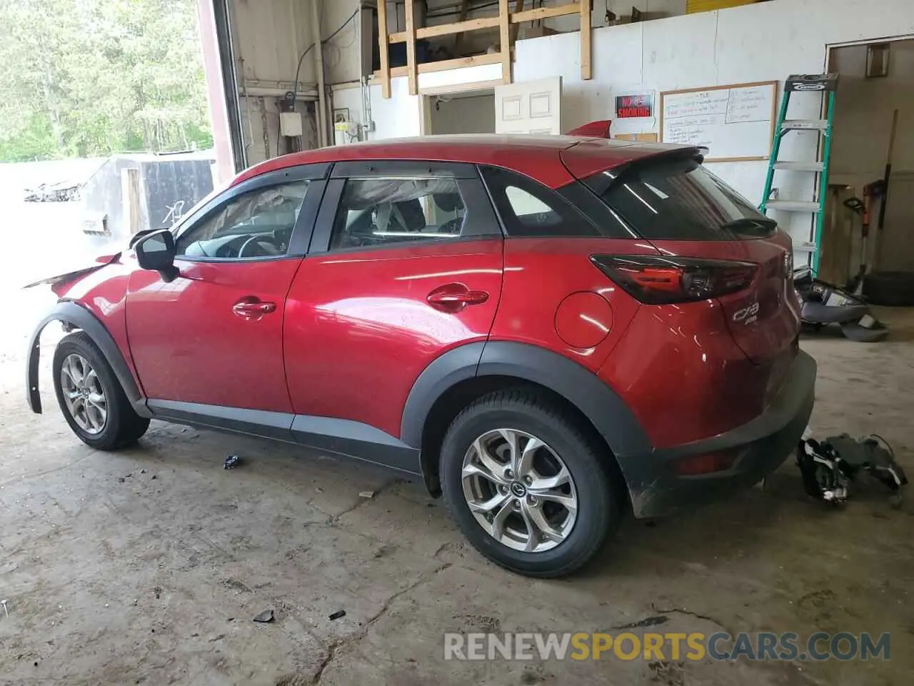 2 Фотография поврежденного автомобиля JM1DKFB73L1467405 MAZDA CX-3 2020
