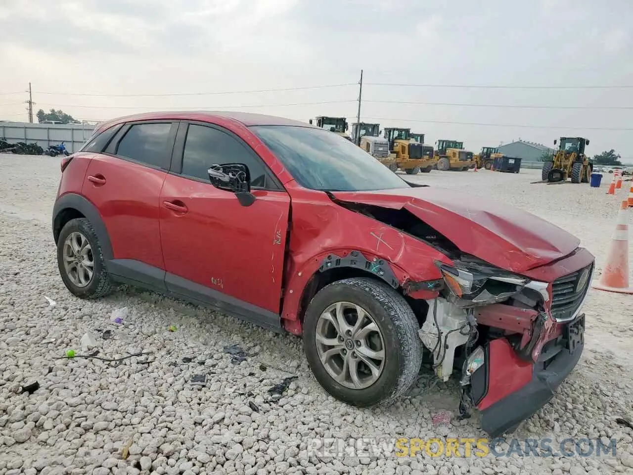 4 Photograph of a damaged car JM1DKFB73L1471664 MAZDA CX-3 2020
