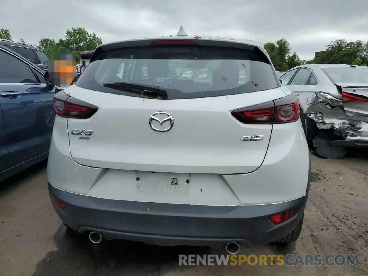 6 Фотография поврежденного автомобиля JM1DKFB75L1474078 MAZDA CX-3 2020