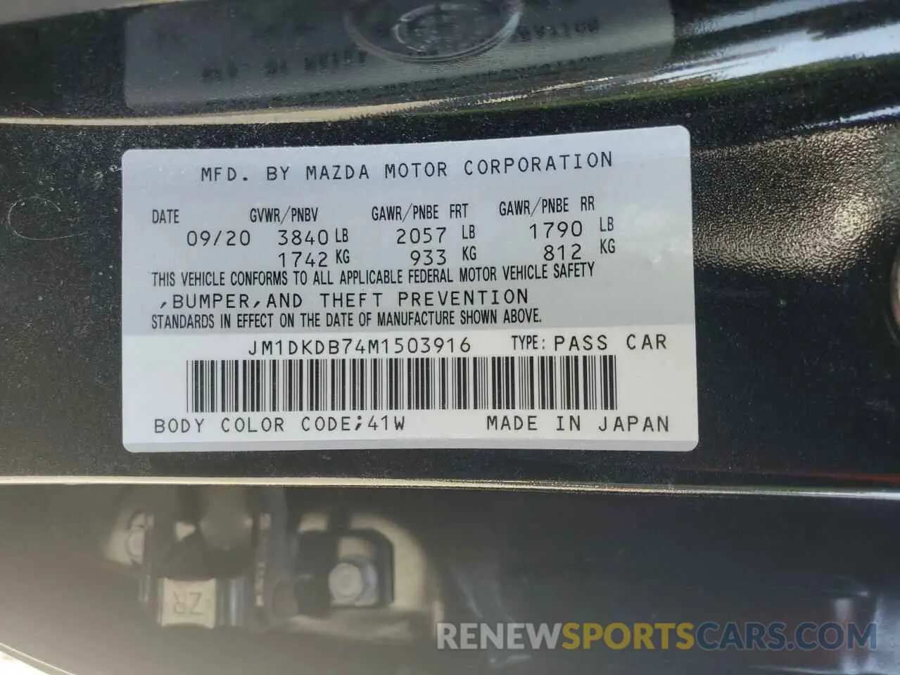 13 Фотография поврежденного автомобиля JM1DKDB74M1503916 MAZDA CX-3 2021
