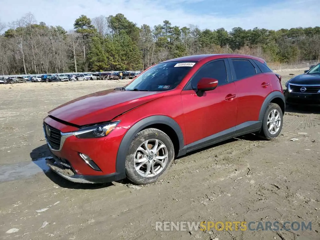 1 Фотография поврежденного автомобиля JM1DKDB76M1501309 MAZDA CX-3 2021
