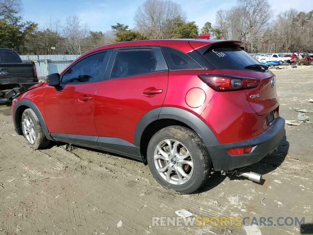 2 Фотография поврежденного автомобиля JM1DKDB76M1501309 MAZDA CX-3 2021