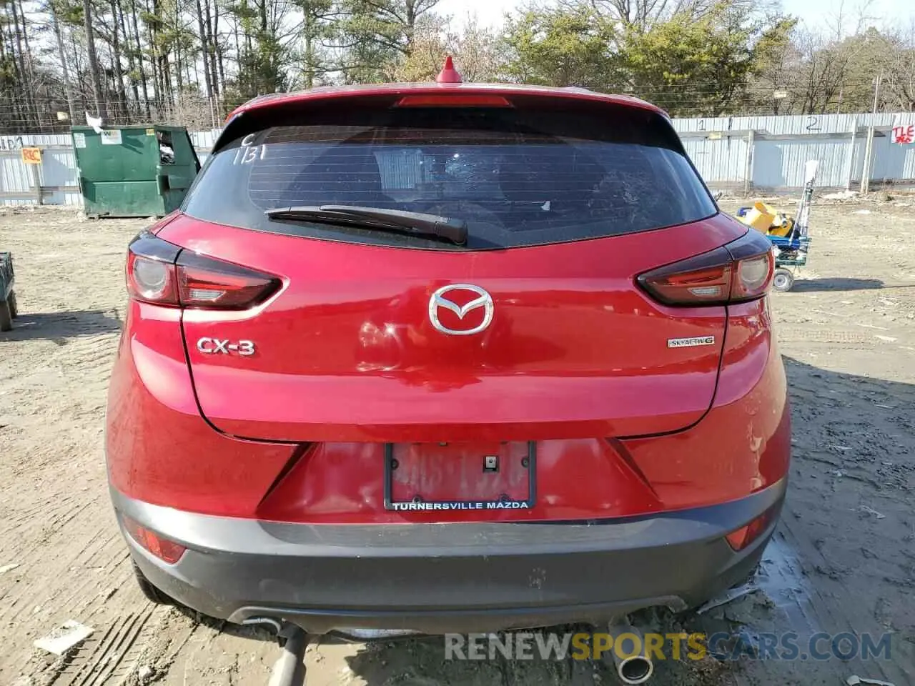 6 Фотография поврежденного автомобиля JM1DKDB76M1501309 MAZDA CX-3 2021