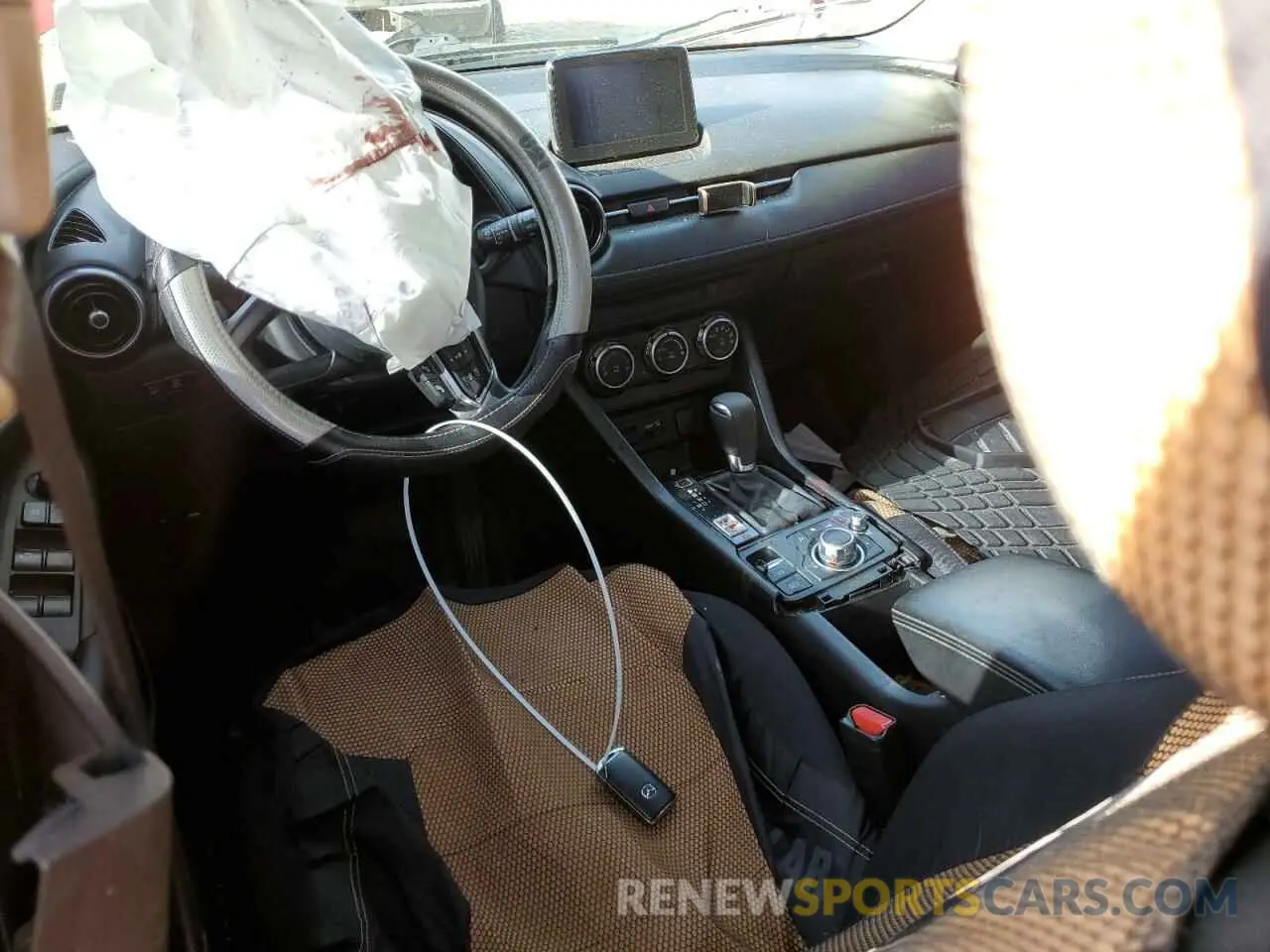 8 Фотография поврежденного автомобиля JM1DKDB76M1501309 MAZDA CX-3 2021