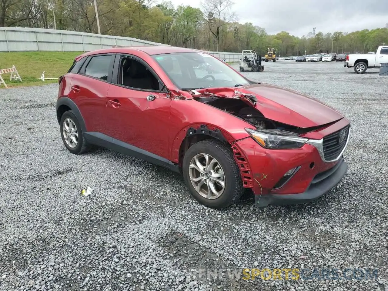 4 Фотография поврежденного автомобиля JM1DKDB78M1510092 MAZDA CX-3 2021