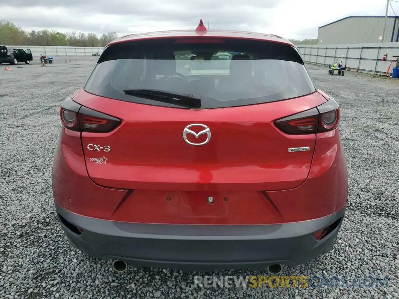 6 Фотография поврежденного автомобиля JM1DKDB78M1510092 MAZDA CX-3 2021