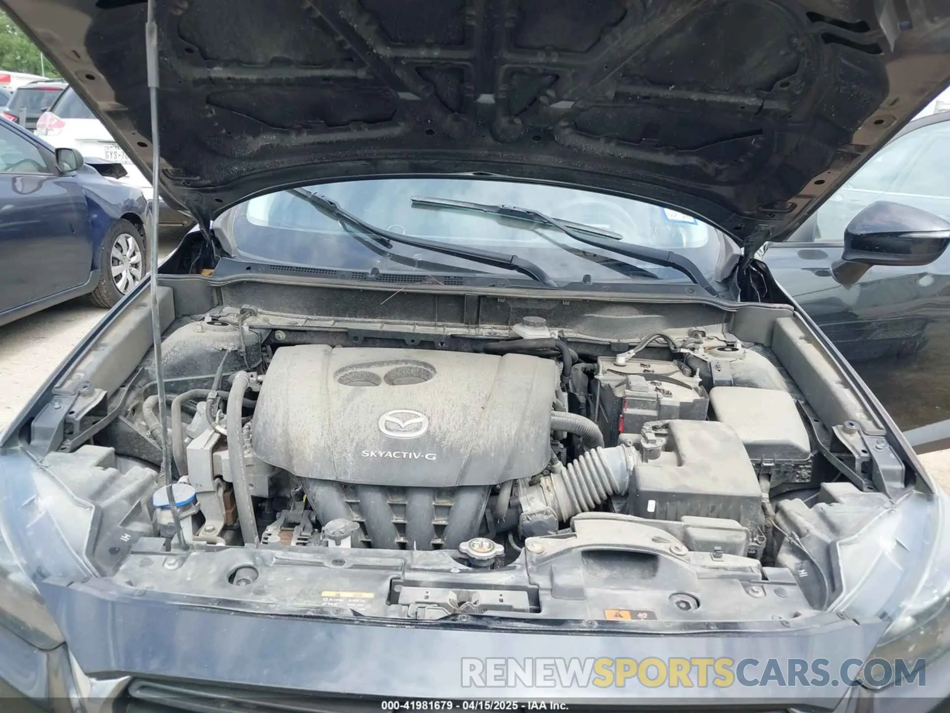 10 Photograph of a damaged car JM1DKFB72M1507720 MAZDA CX-3 2021