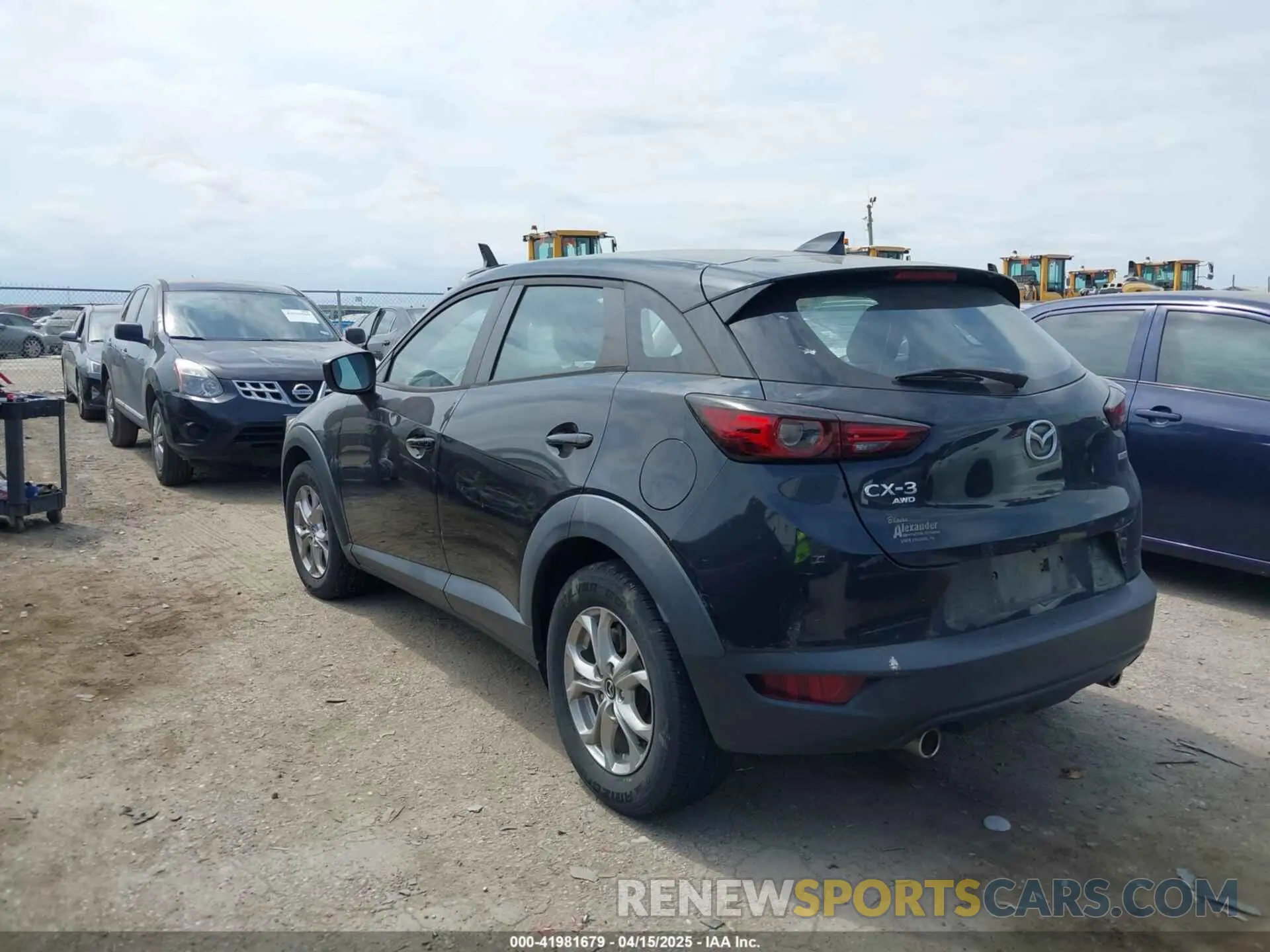14 Photograph of a damaged car JM1DKFB72M1507720 MAZDA CX-3 2021