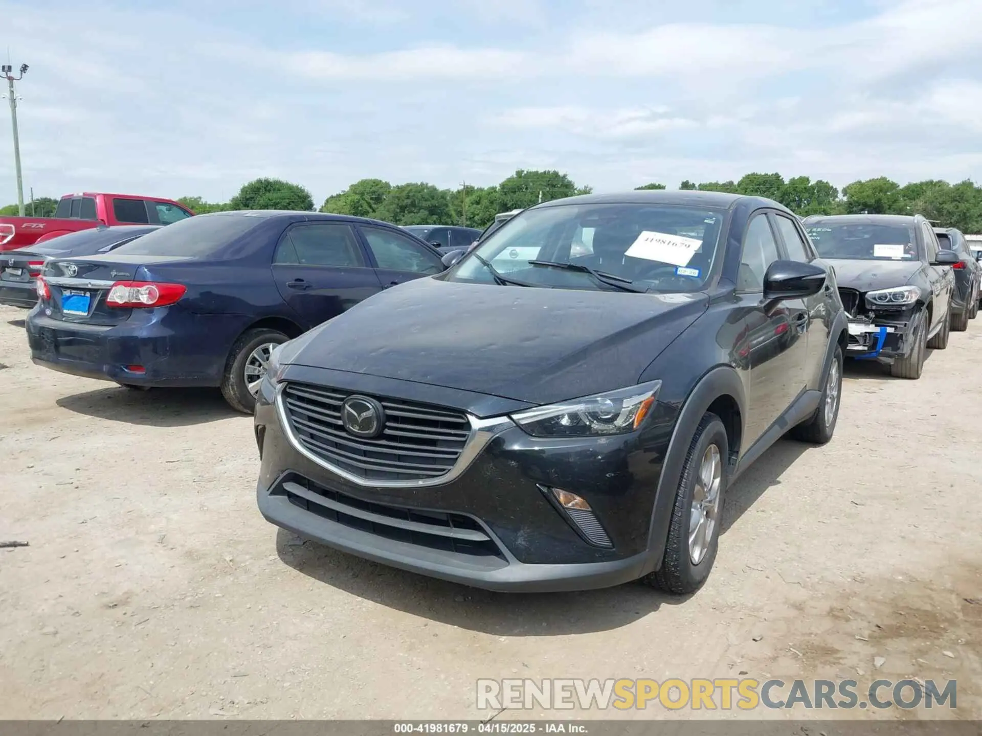 2 Photograph of a damaged car JM1DKFB72M1507720 MAZDA CX-3 2021