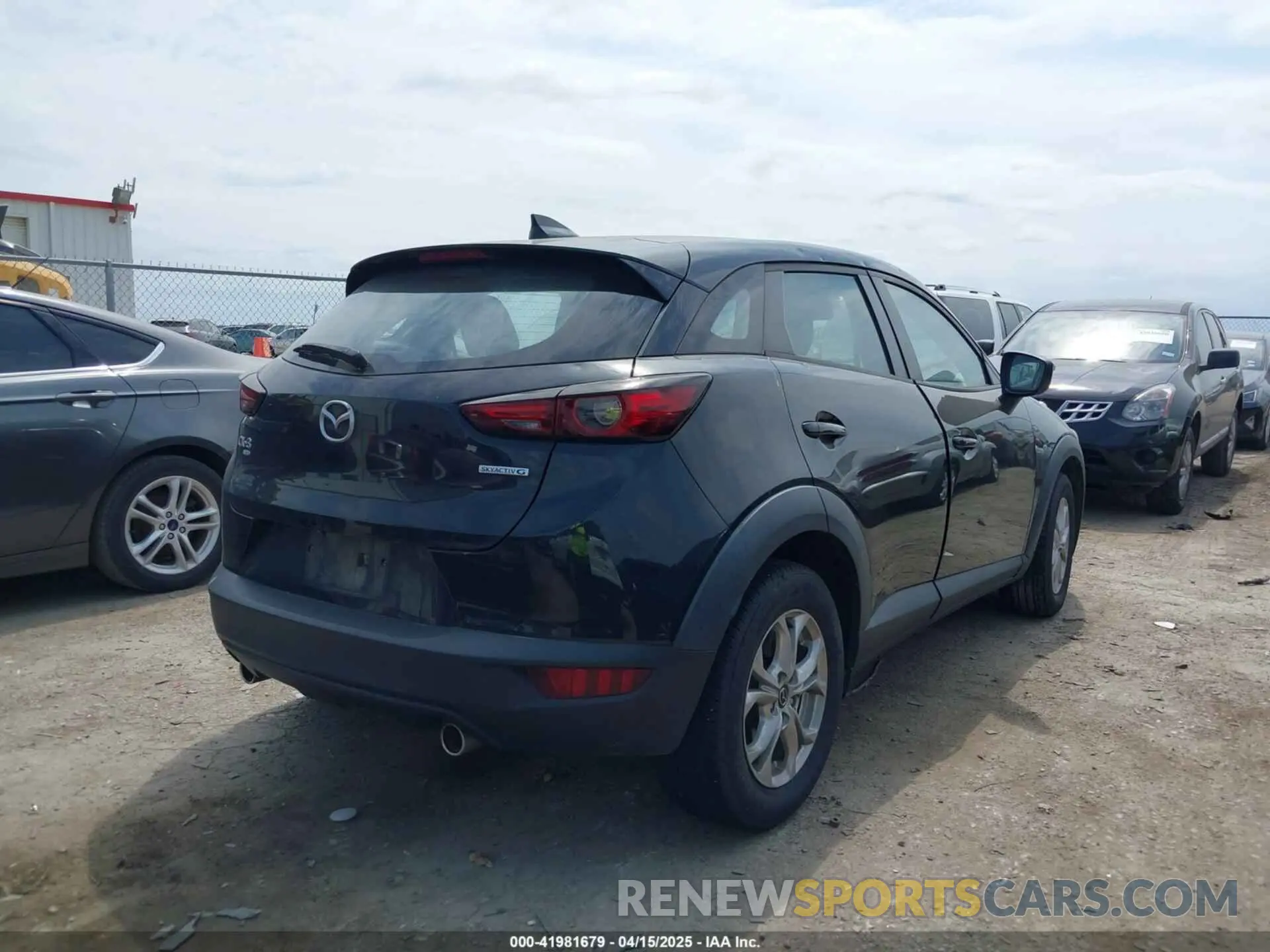 4 Photograph of a damaged car JM1DKFB72M1507720 MAZDA CX-3 2021
