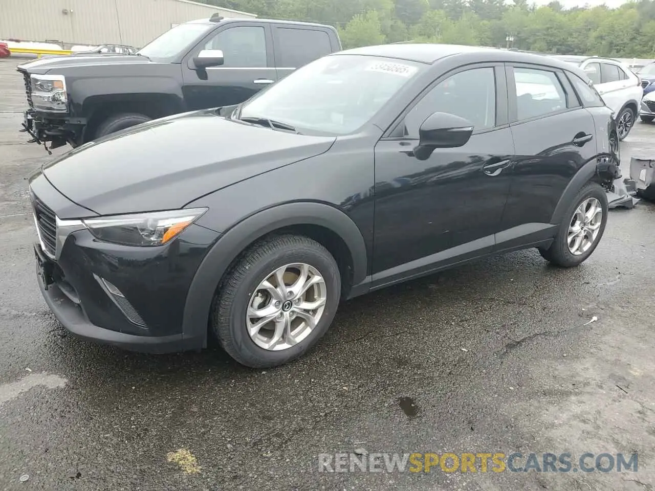 1 Photograph of a damaged car JM1DKFB76M1516369 MAZDA CX-3 2021