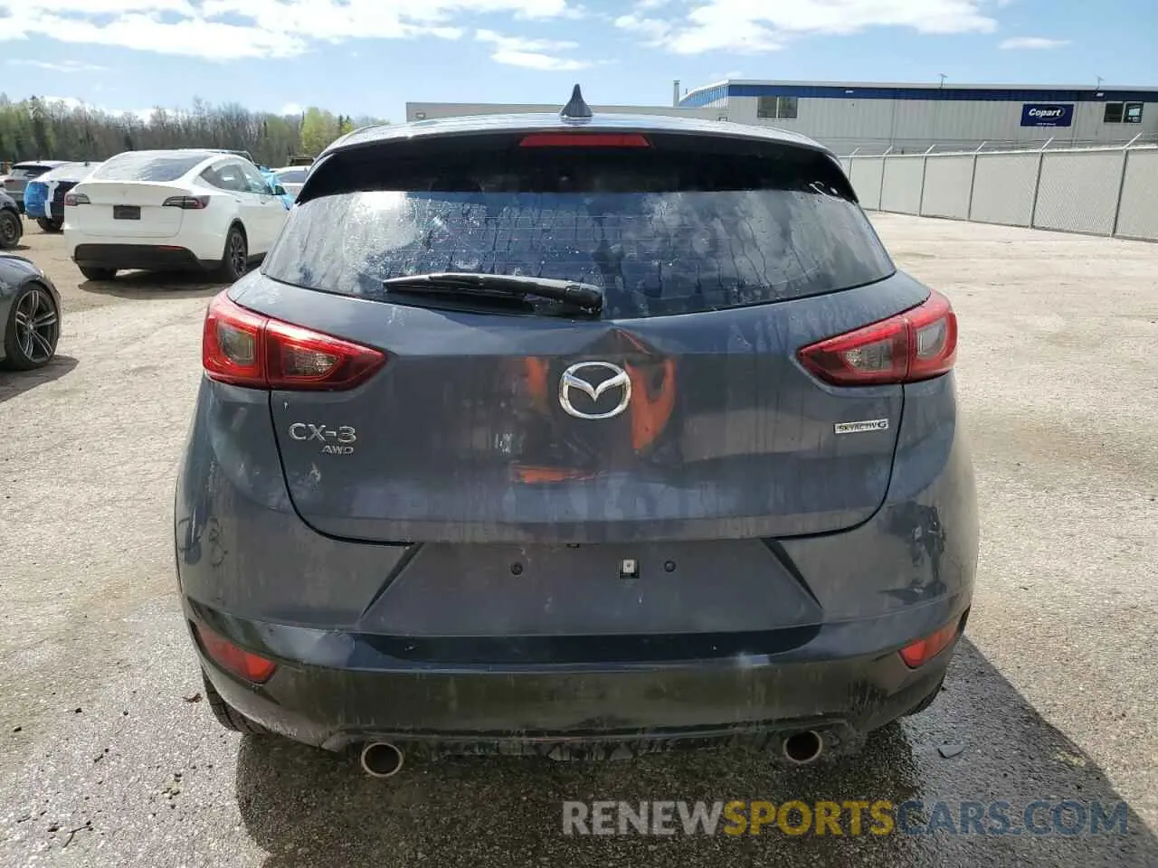 6 Фотография поврежденного автомобиля JM1DKFC79M1504702 MAZDA CX-3 2021