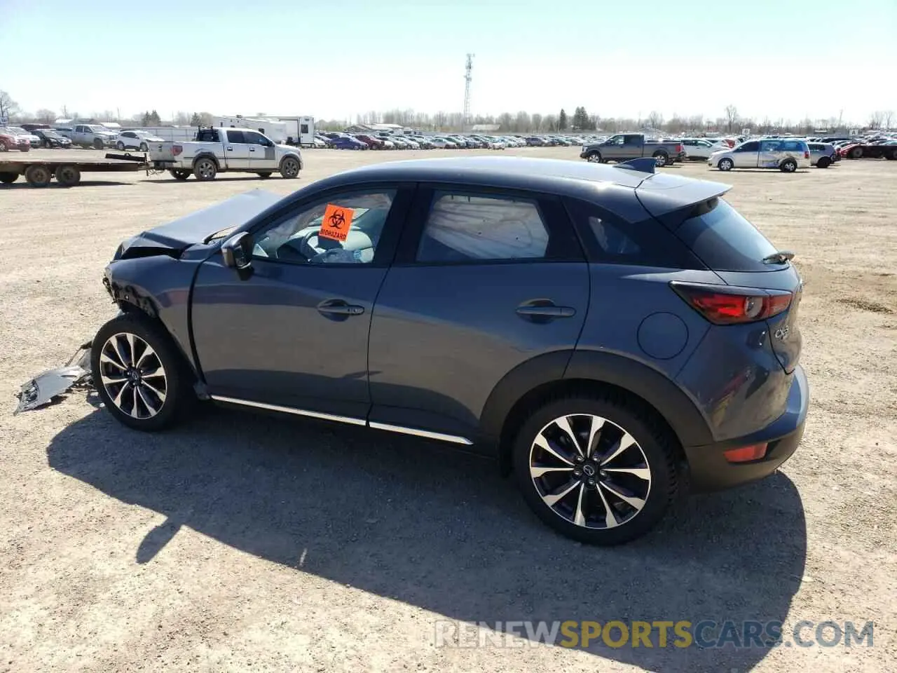 2 Photograph of a damaged car JM1DKFD70M1512475 MAZDA CX-3 2021