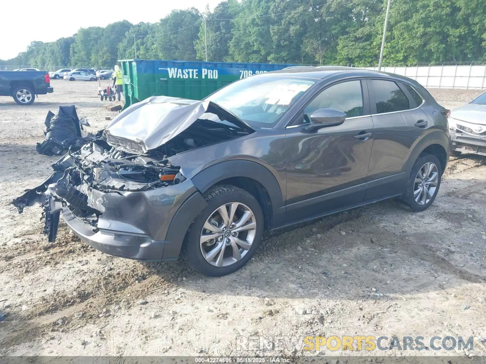 2 Фотография поврежденного автомобиля 3MVDMACL3LM137953 MAZDA CX-30 2020