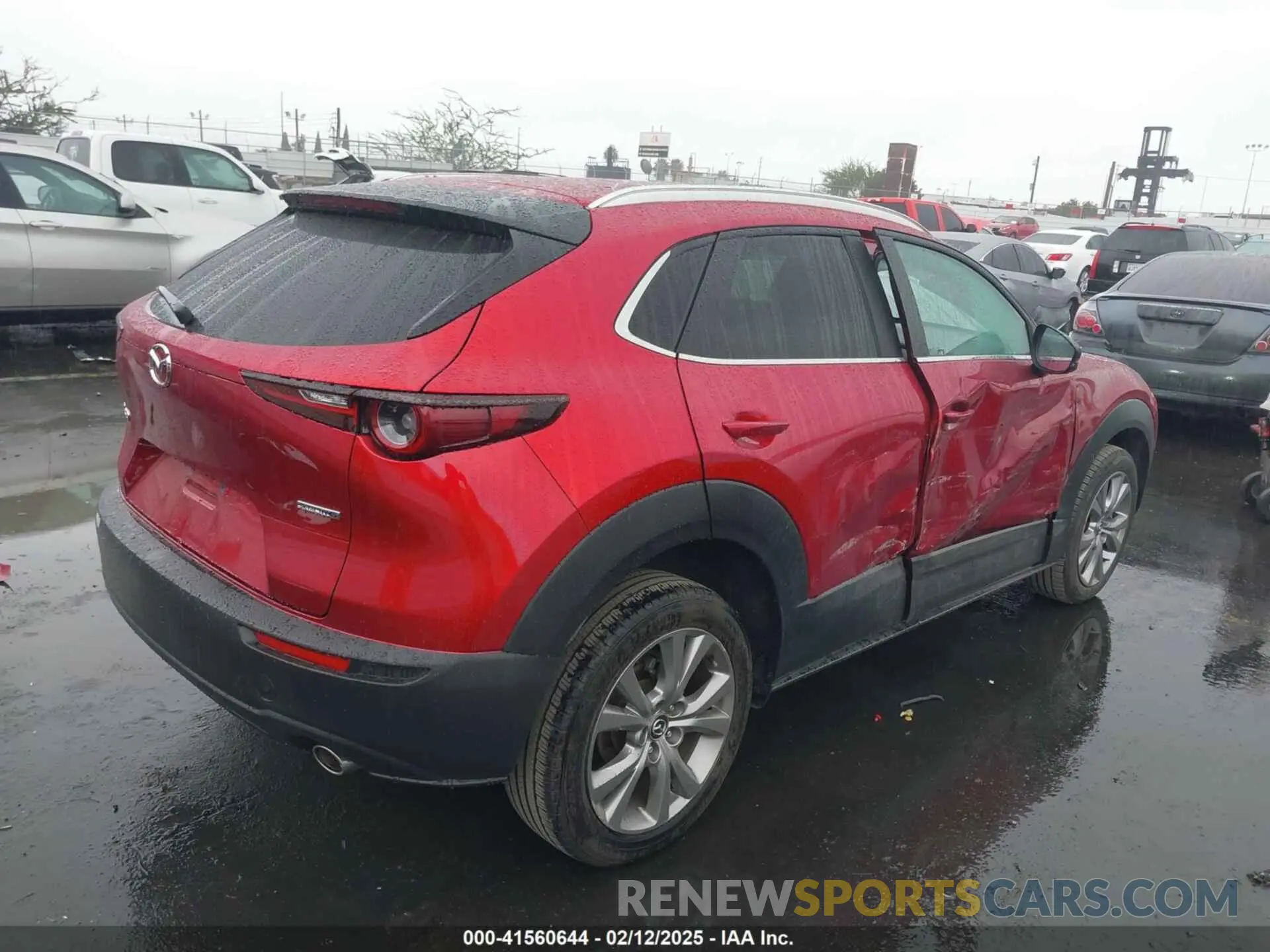 4 Фотография поврежденного автомобиля 3MVDMACL6LM123528 MAZDA CX-30 2020