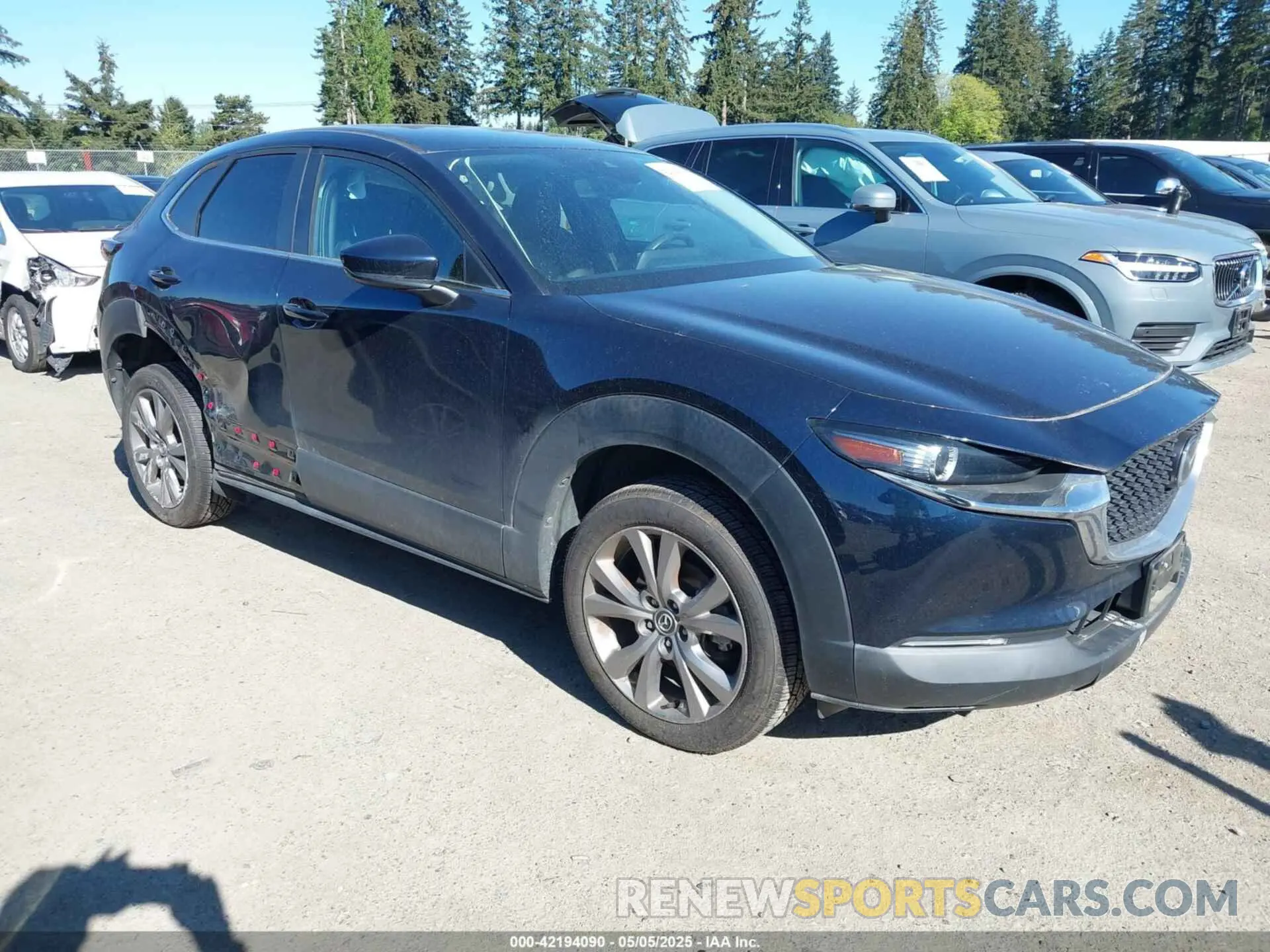 1 Фотография поврежденного автомобиля 3MVDMBCL4LM140110 MAZDA CX-30 2020