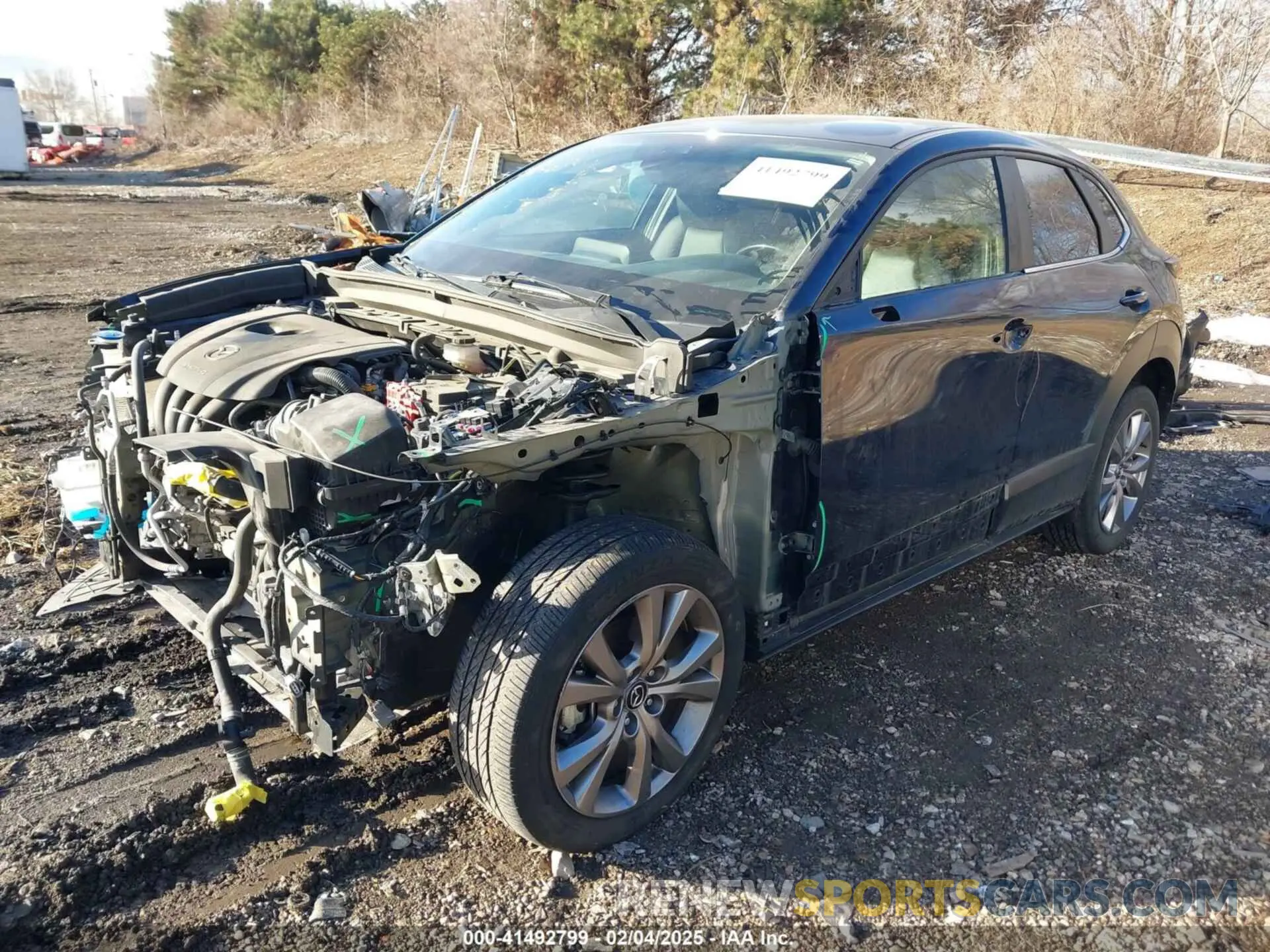 2 Фотография поврежденного автомобиля 3MVDMBCL9LM126154 MAZDA CX-30 2020
