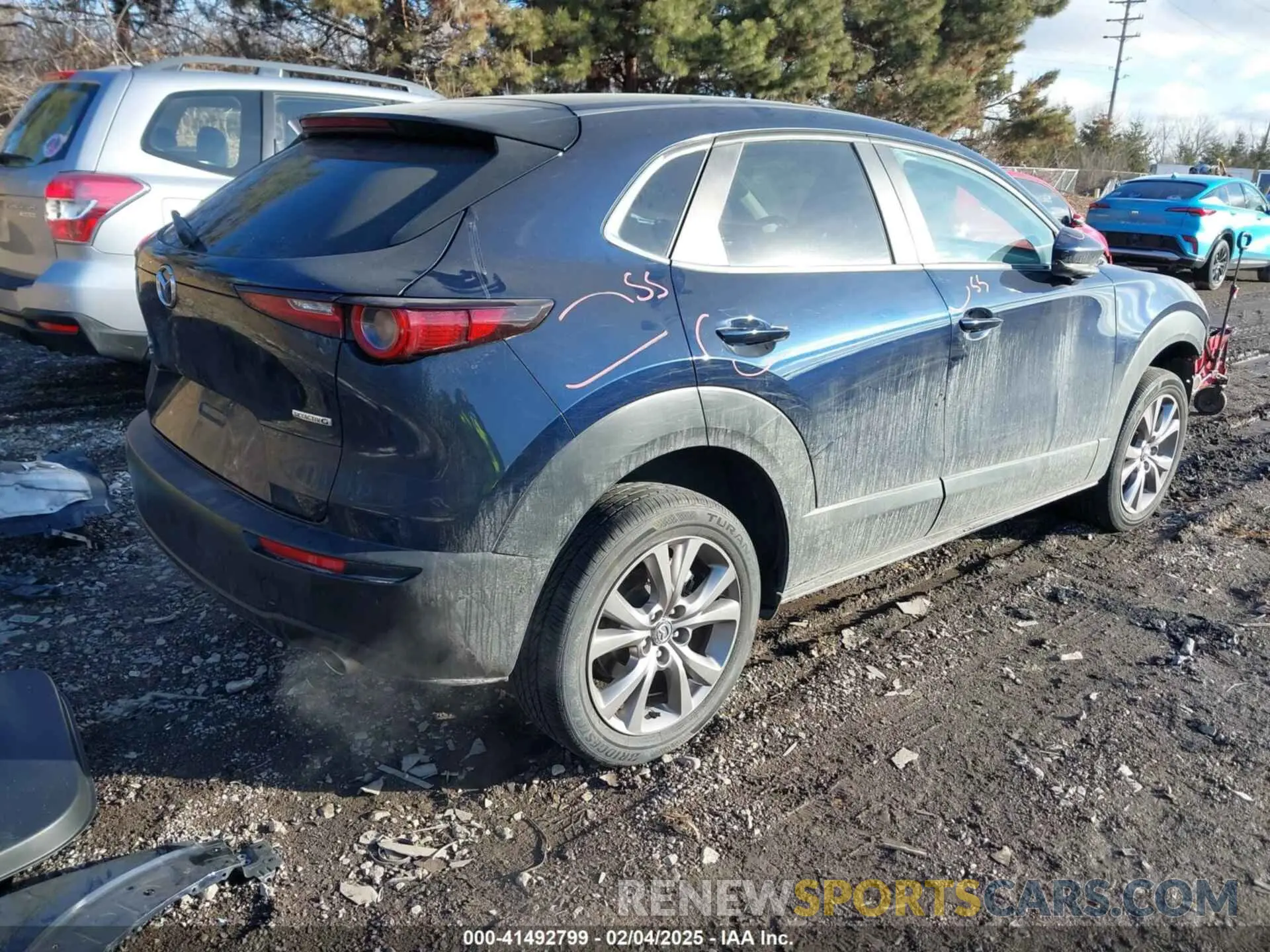 4 Фотография поврежденного автомобиля 3MVDMBCL9LM126154 MAZDA CX-30 2020