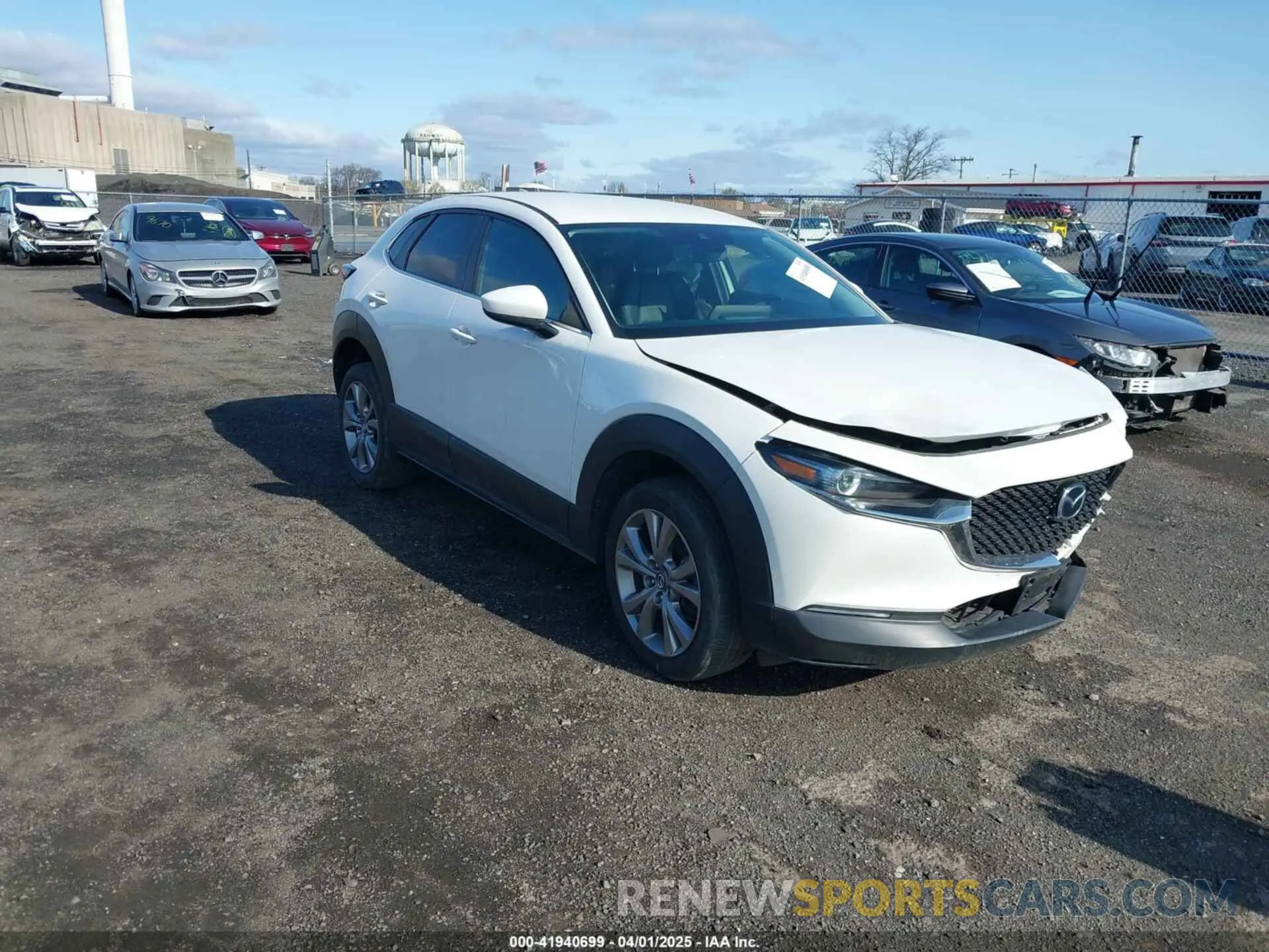 1 Photograph of a damaged car 3MVDMBDL6LM135604 MAZDA CX-30 2020
