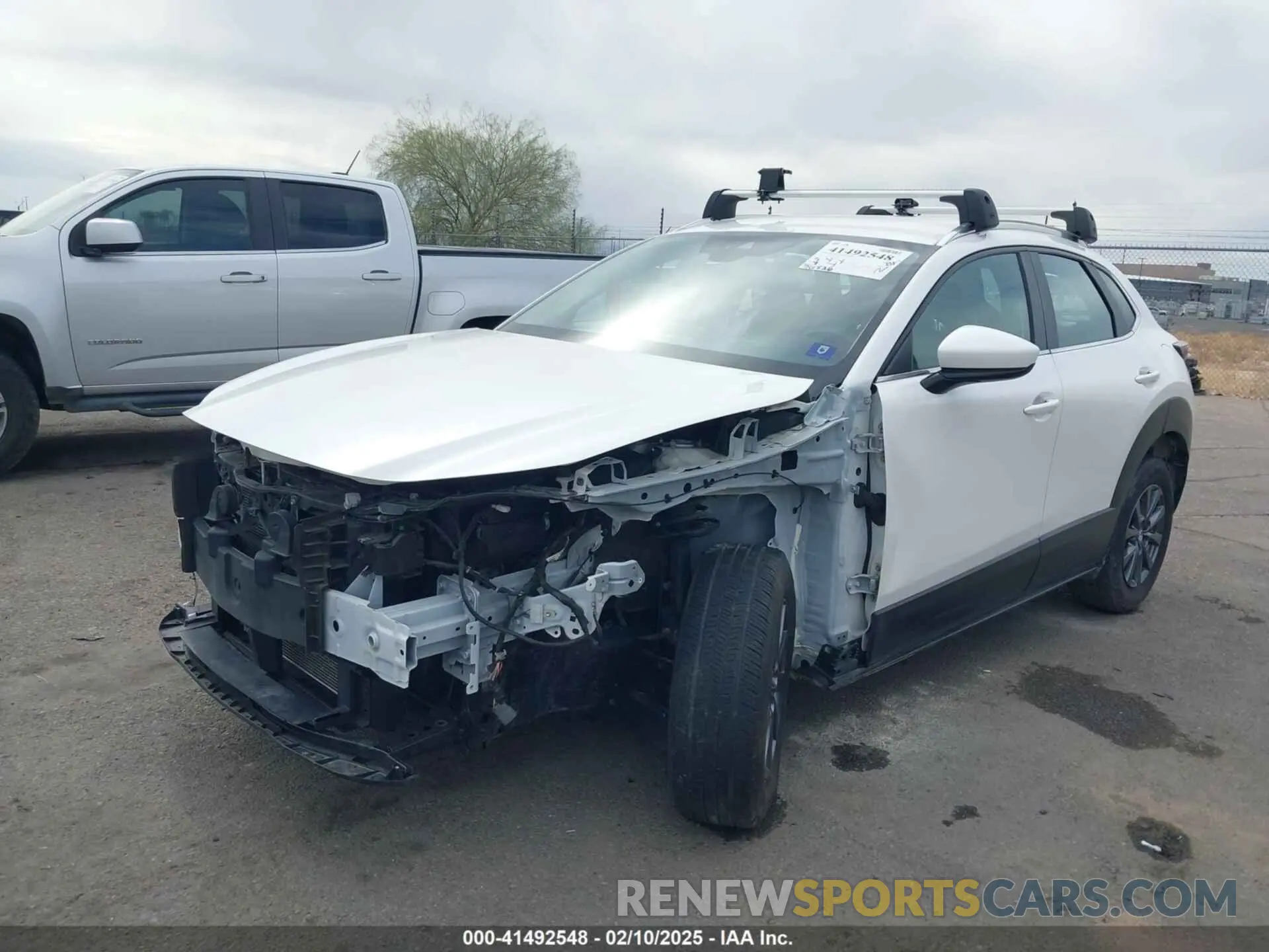 6 Photograph of a damaged car 3MVDMAAL8MM226728 MAZDA CX-30 2021