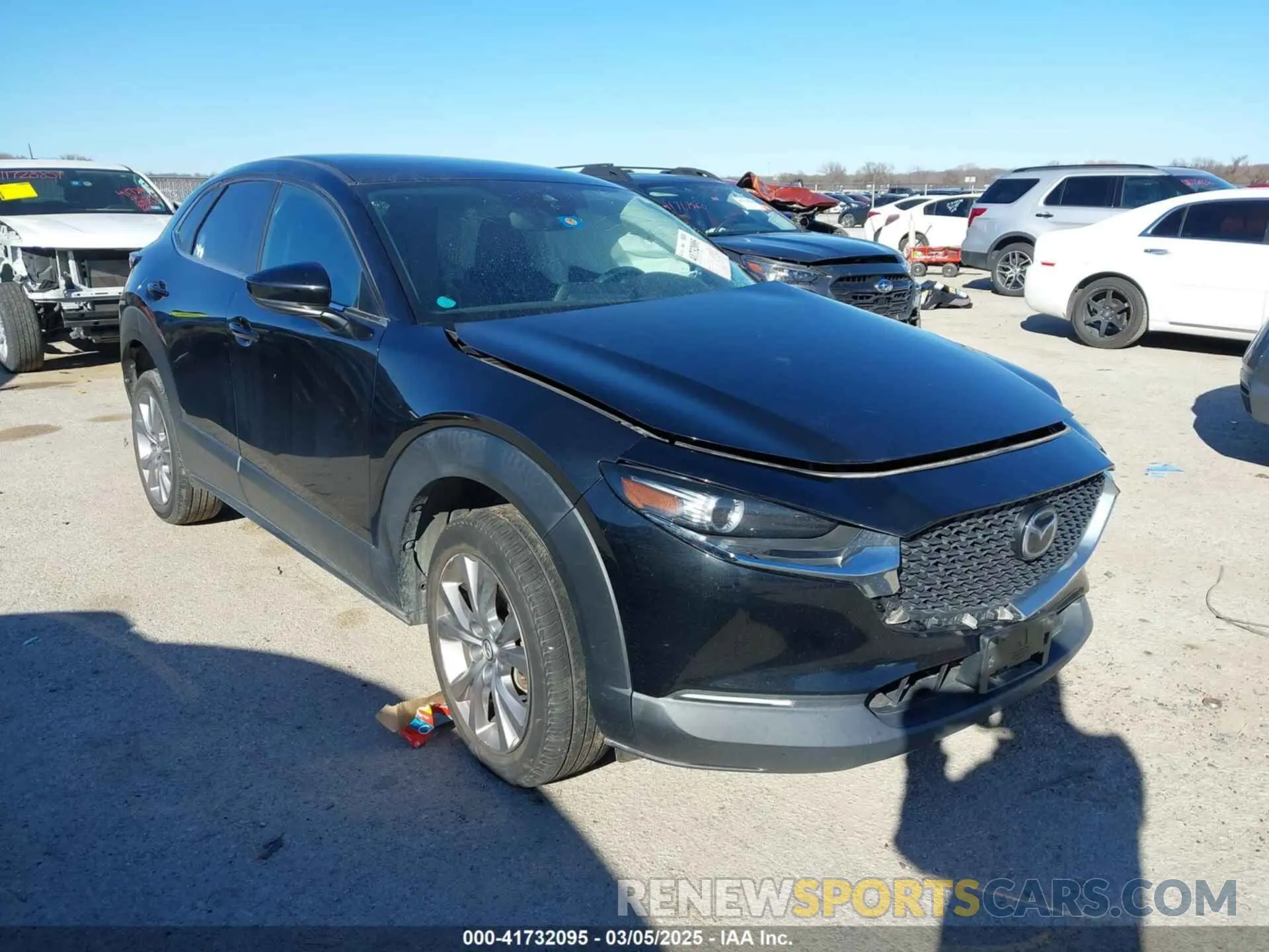 1 Photograph of a damaged car 3MVDMABL2MM244740 MAZDA CX-30 2021