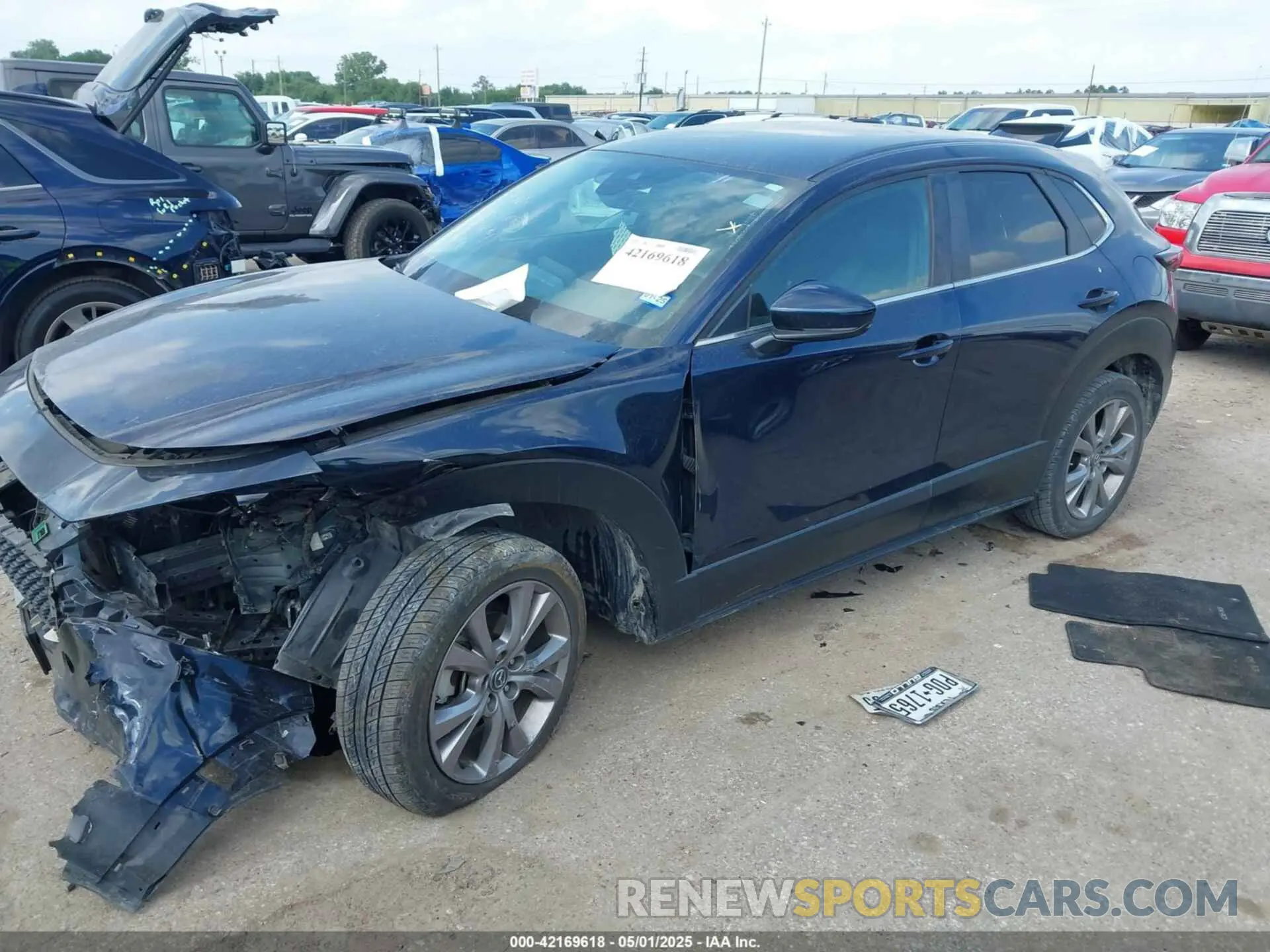 2 Фотография поврежденного автомобиля 3MVDMABL6MM202166 MAZDA CX-30 2021
