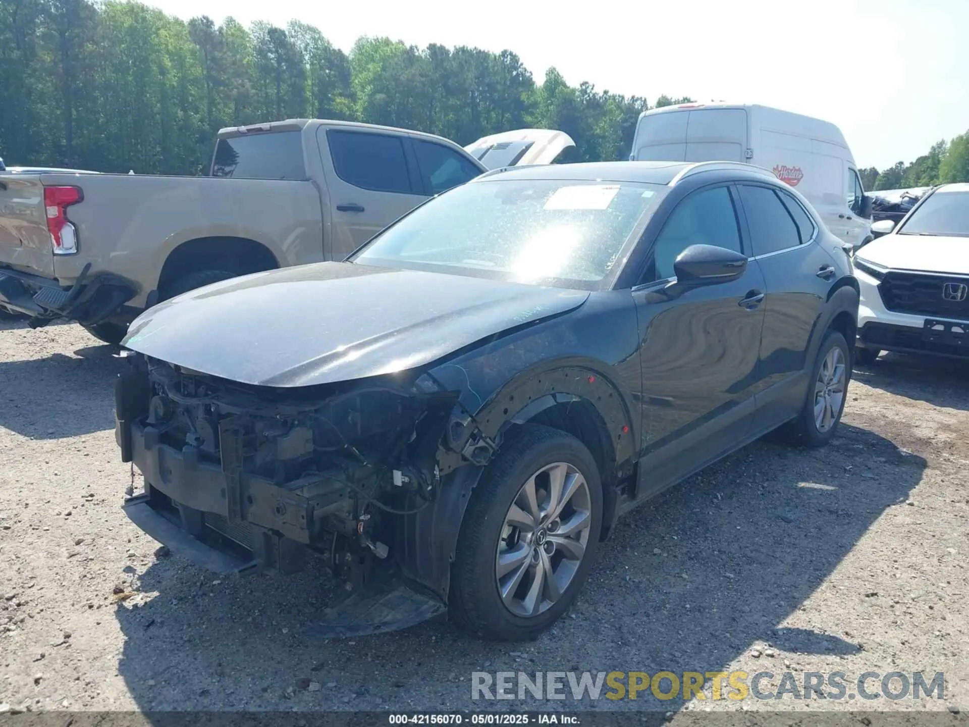 2 Photograph of a damaged car 3MVDMADL7MM211889 MAZDA CX-30 2021