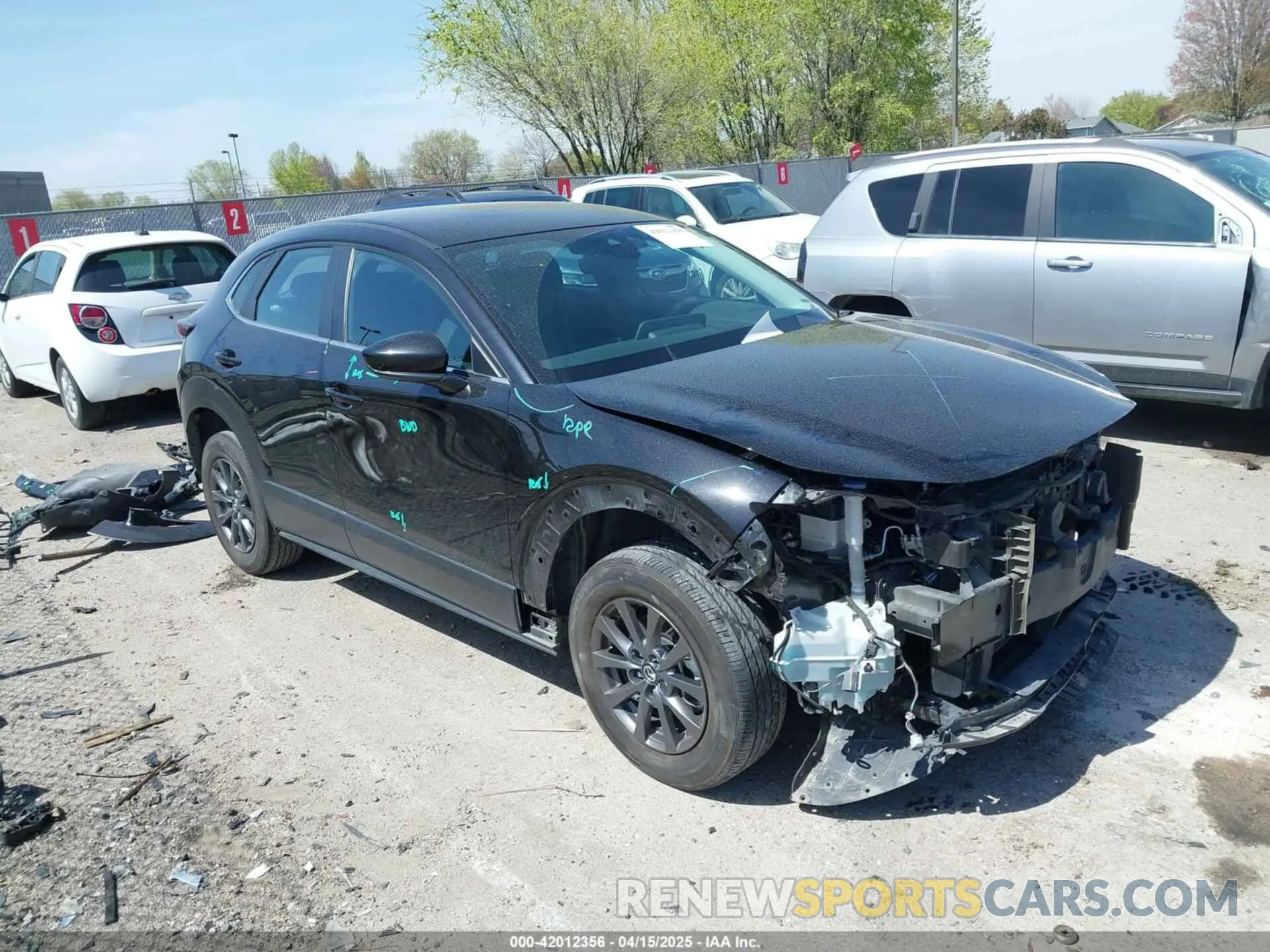 1 Фотография поврежденного автомобиля 3MVDMBAL6MM302498 MAZDA CX-30 2021