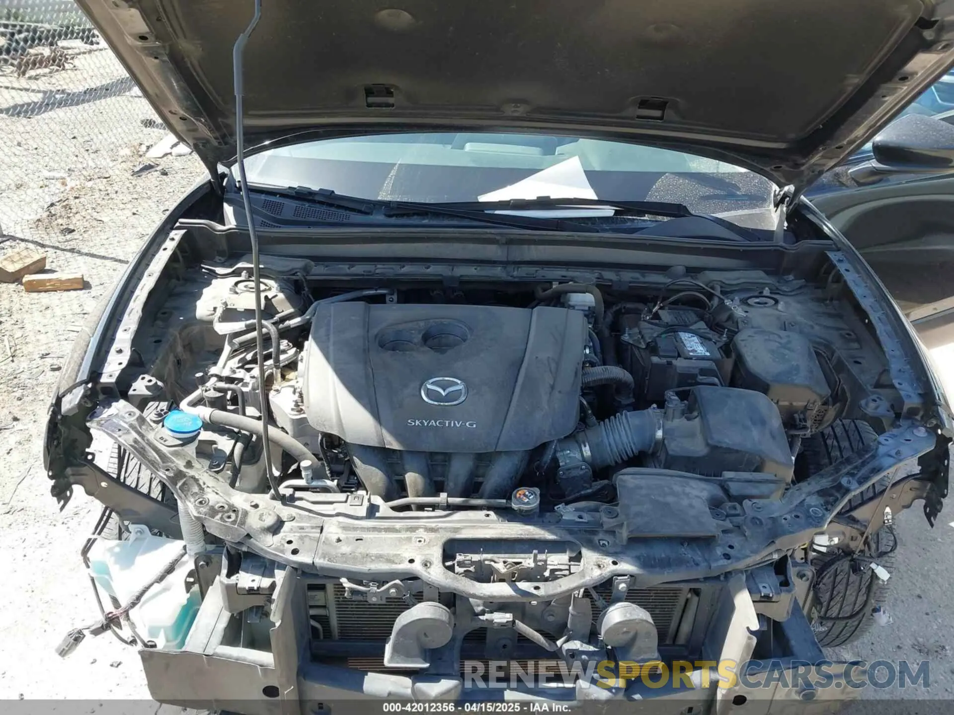 10 Фотография поврежденного автомобиля 3MVDMBAL6MM302498 MAZDA CX-30 2021