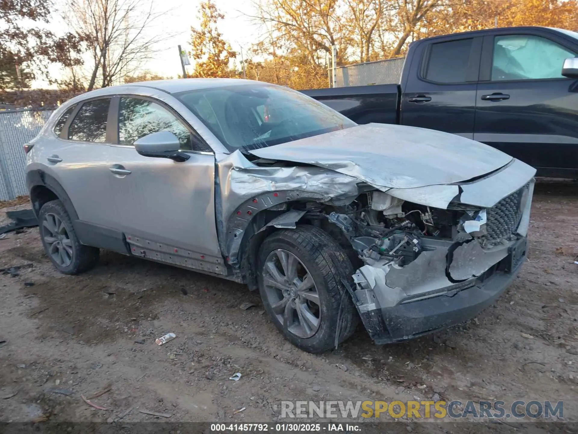 1 Photograph of a damaged car 3MVDMBBL0MM237386 MAZDA CX-30 2021
