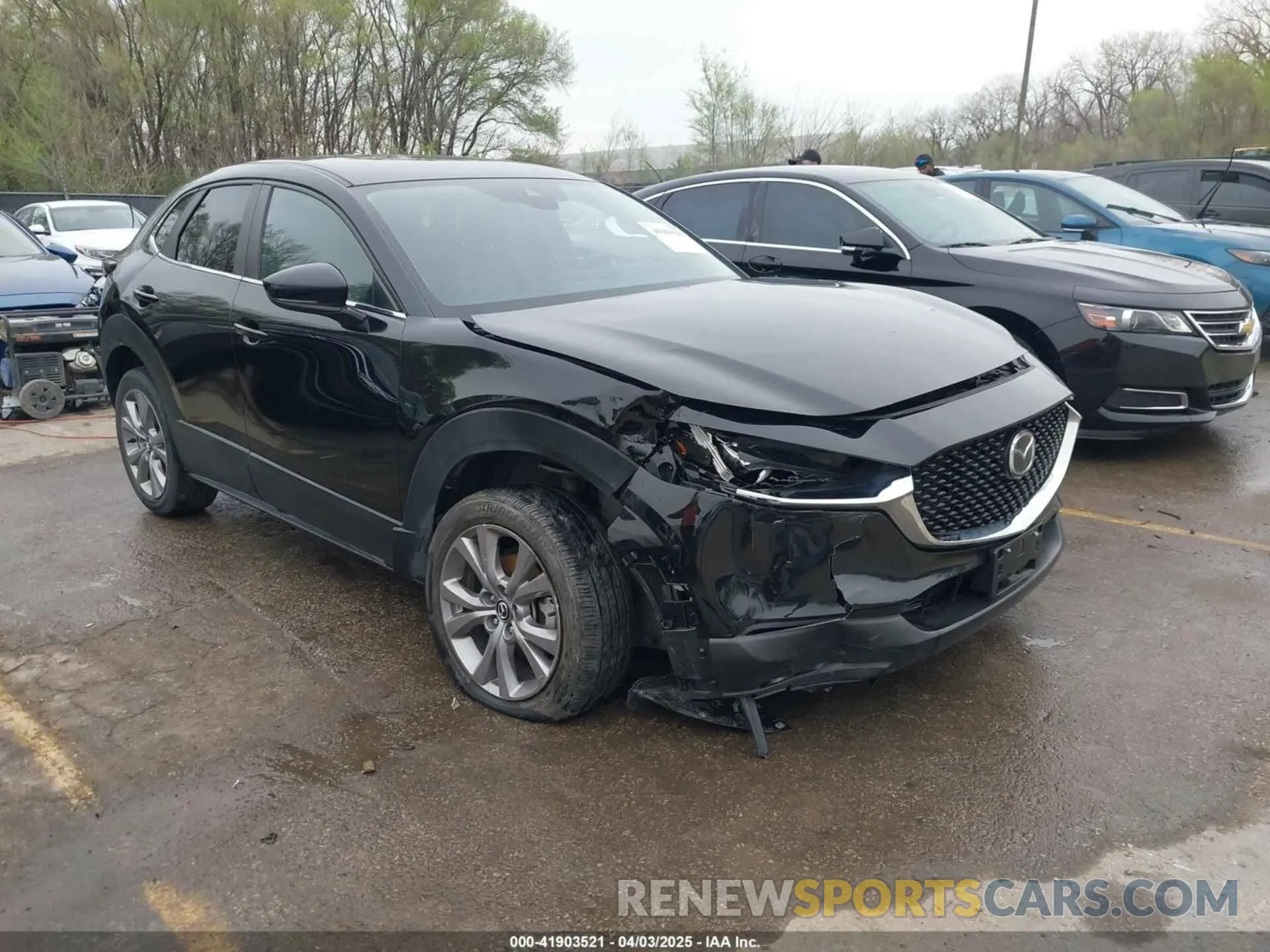 1 Photograph of a damaged car 3MVDMBBL2MM269790 MAZDA CX-30 2021