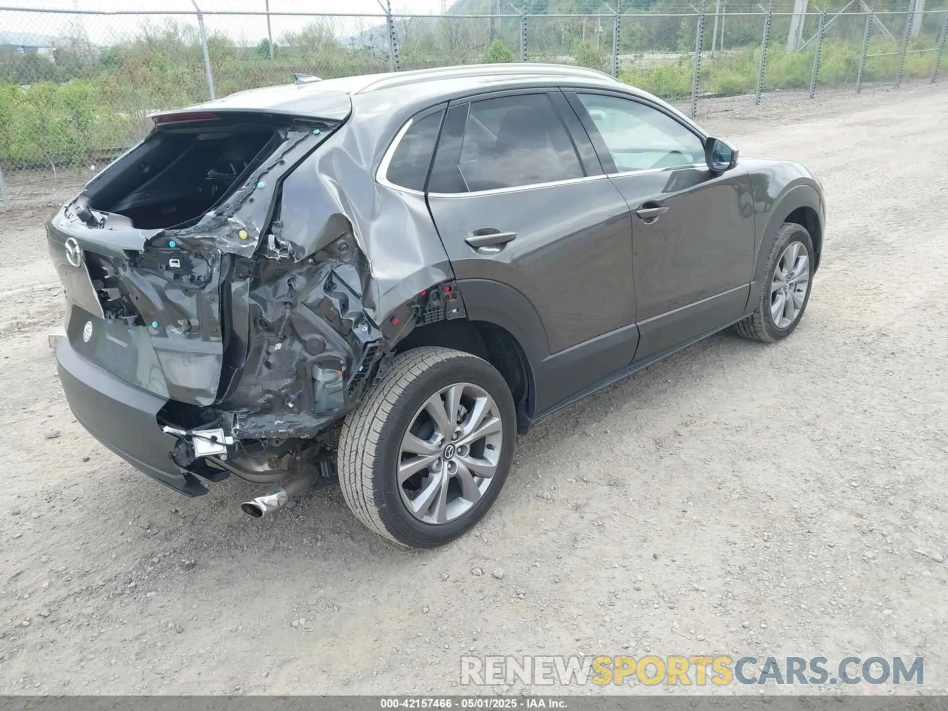 4 Фотография поврежденного автомобиля 3MVDMBDL5MM307476 MAZDA CX-30 2021