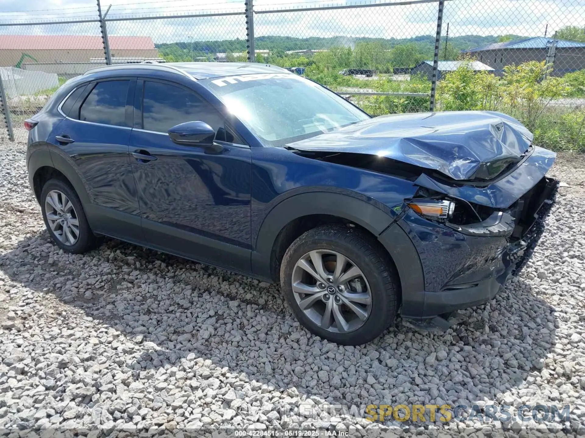 1 Photograph of a damaged car 3MVDMBDL7MM236474 MAZDA CX-30 2021