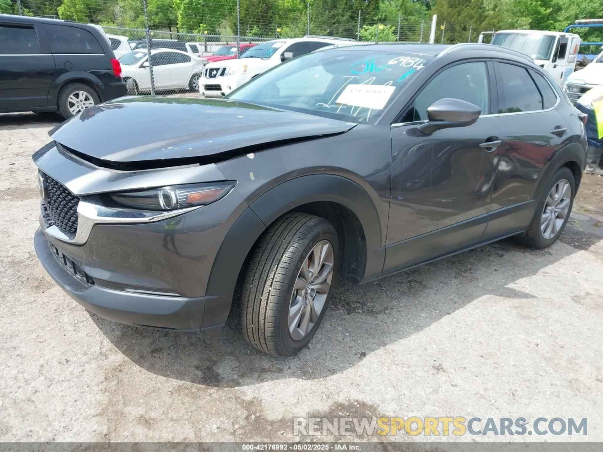2 Photograph of a damaged car 3MVDMBDL9MM256984 MAZDA CX-30 2021
